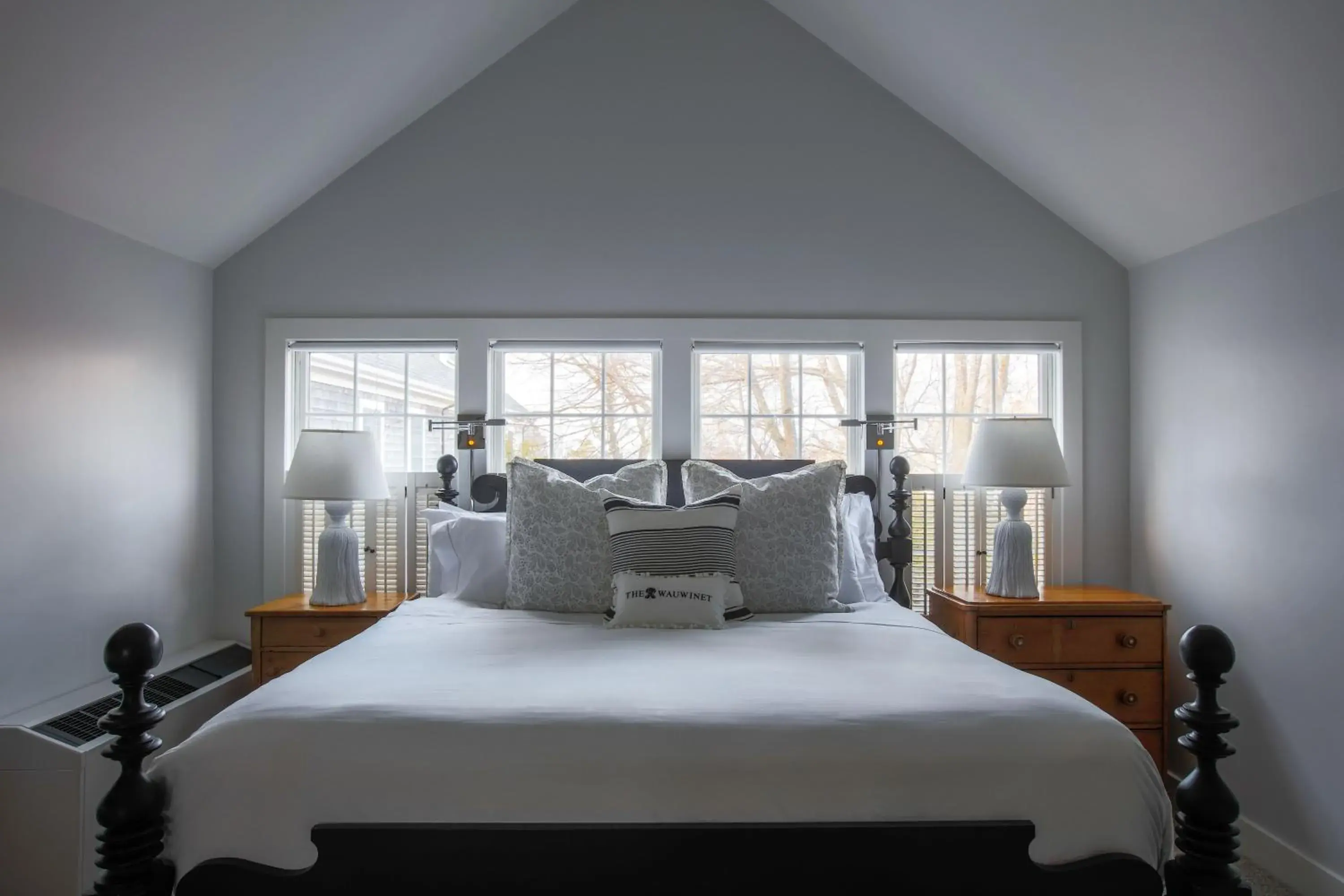 Guest Bedroom - Queen Bed in The Wauwinet Nantucket Guest Bedroom - Queen Bed in The Wauwinet Nantucket