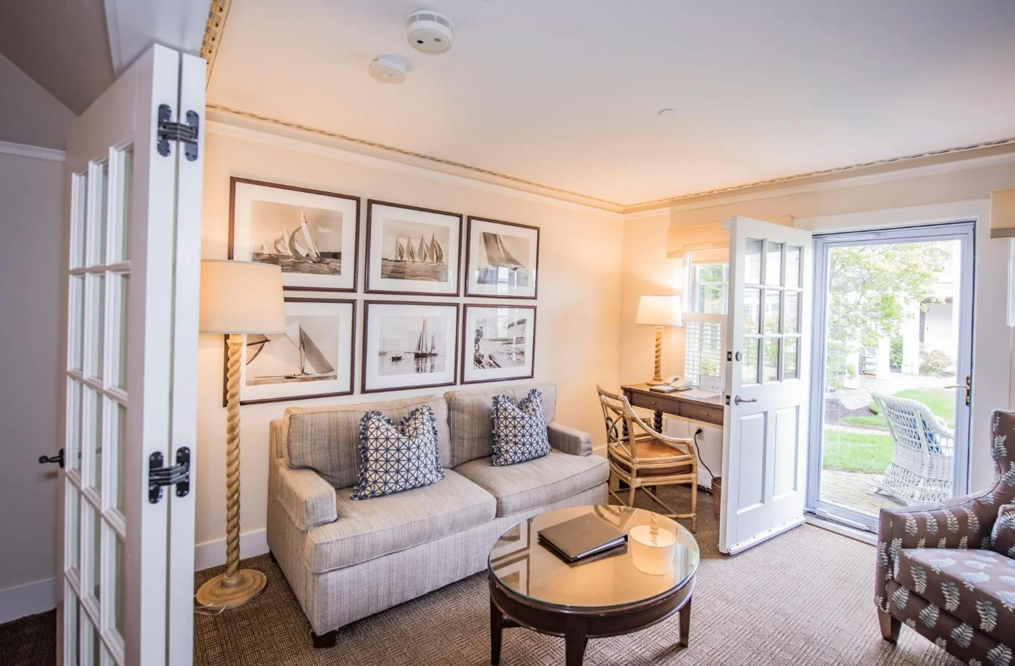 Seating area in White Elephant Hotel