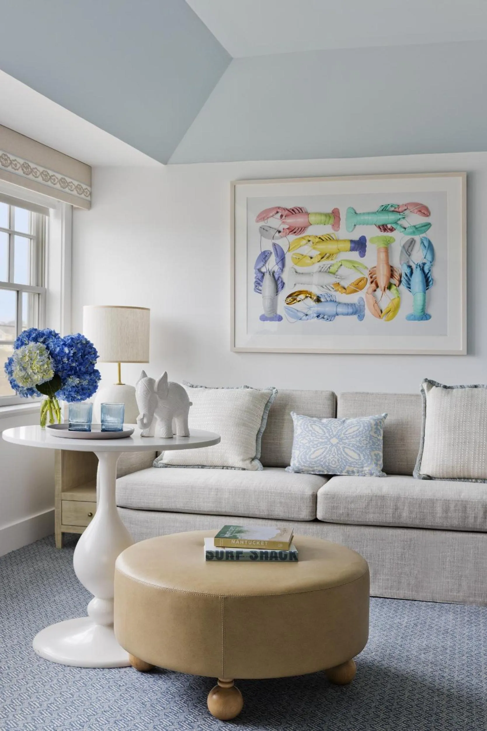 Seating area in White Elephant Hotel