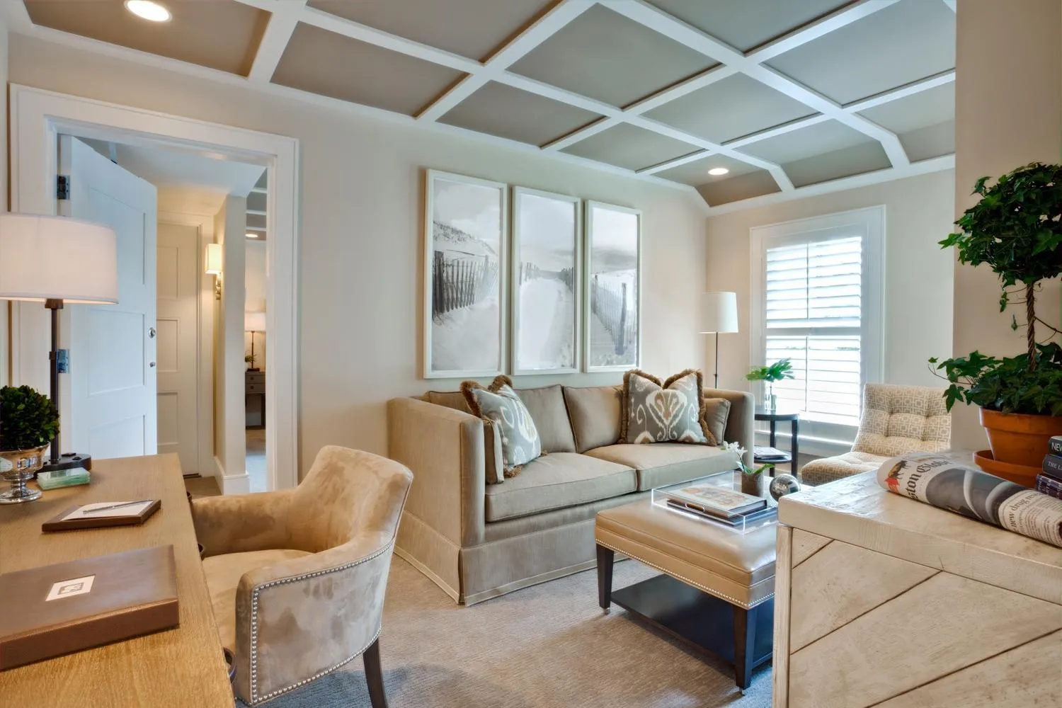 Seating area in White Elephant Hotel