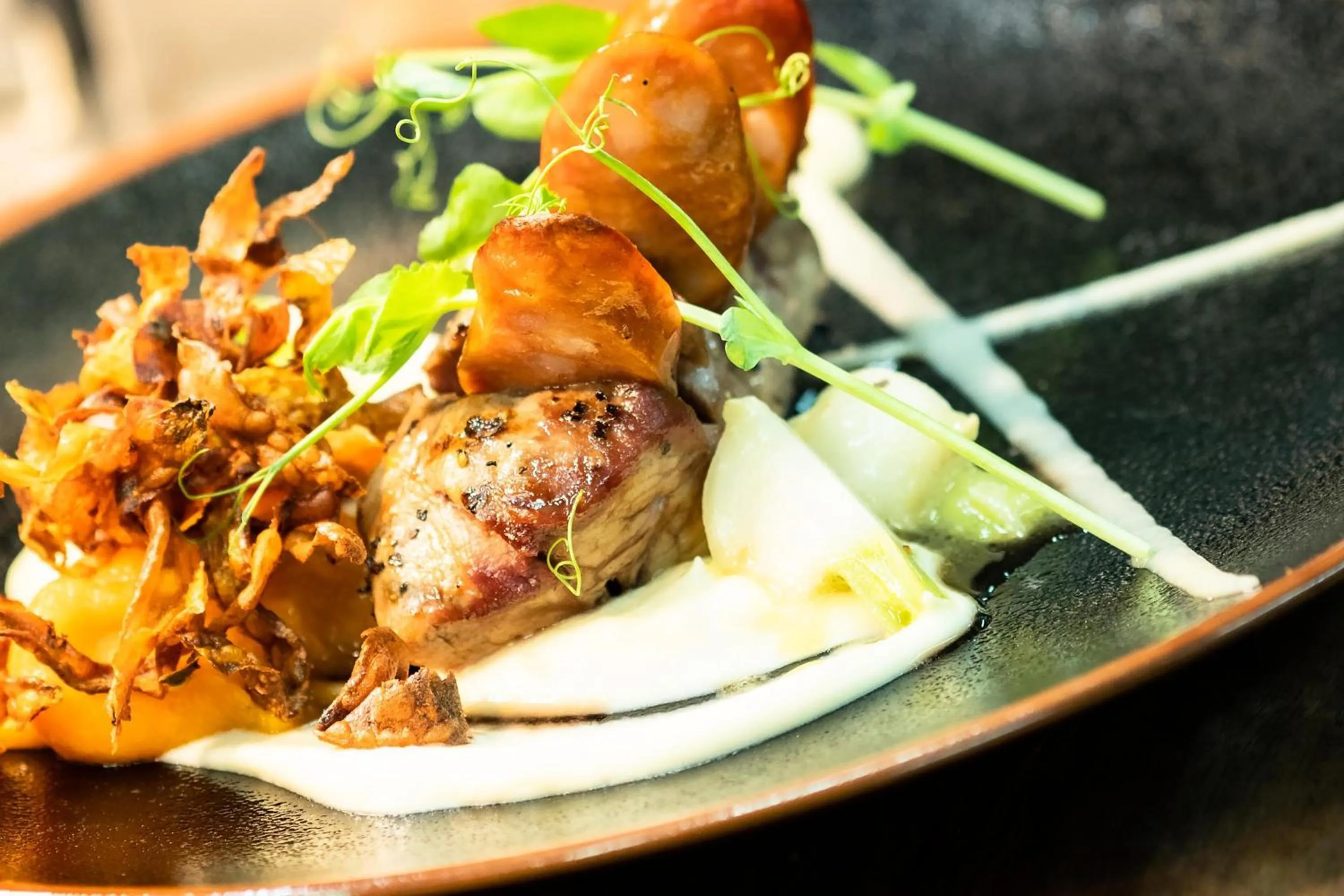 Food and drinks in Peppers Cradle Mountain Lodge