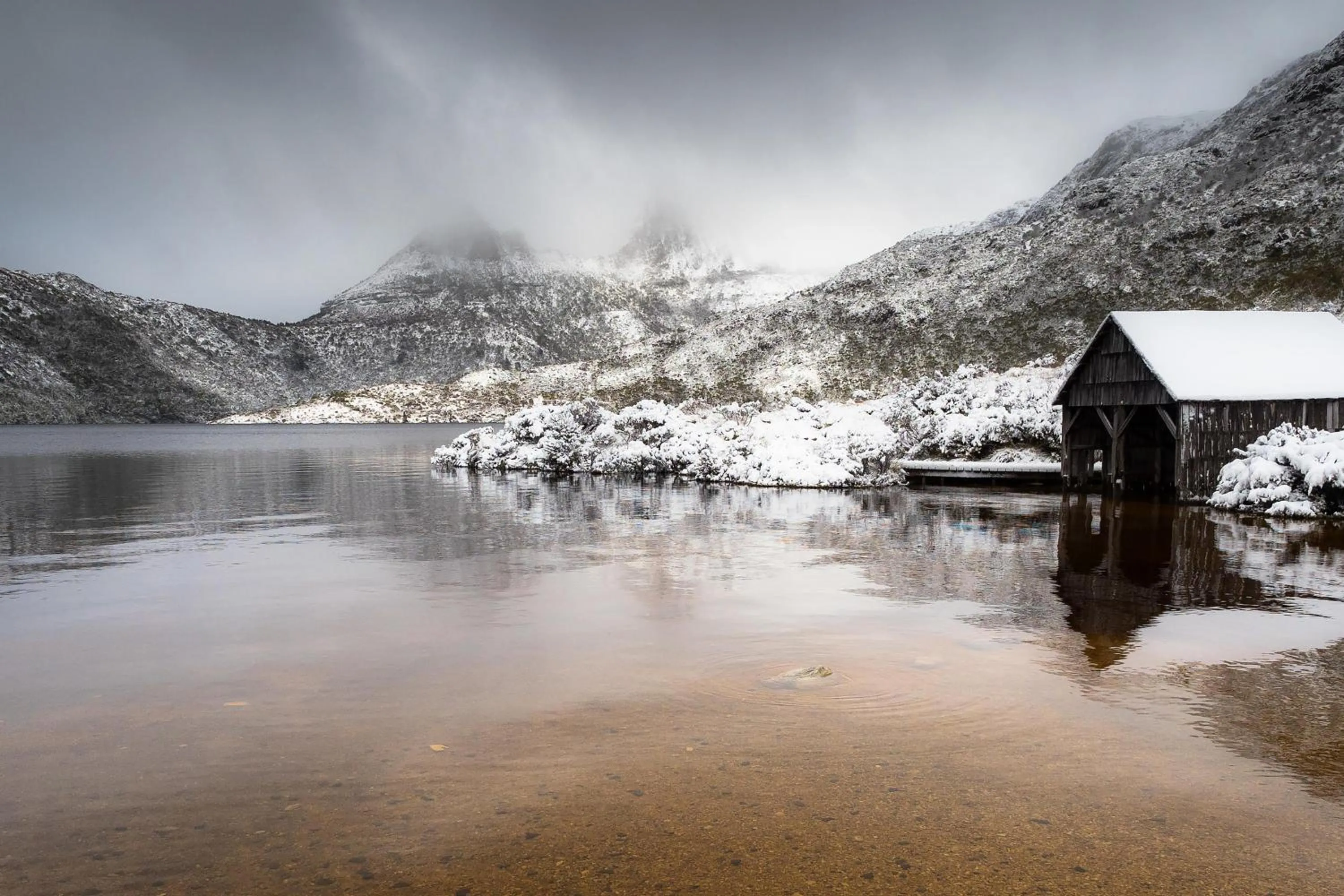 Natural landscape in Peppers Cradle Mountain Lodge