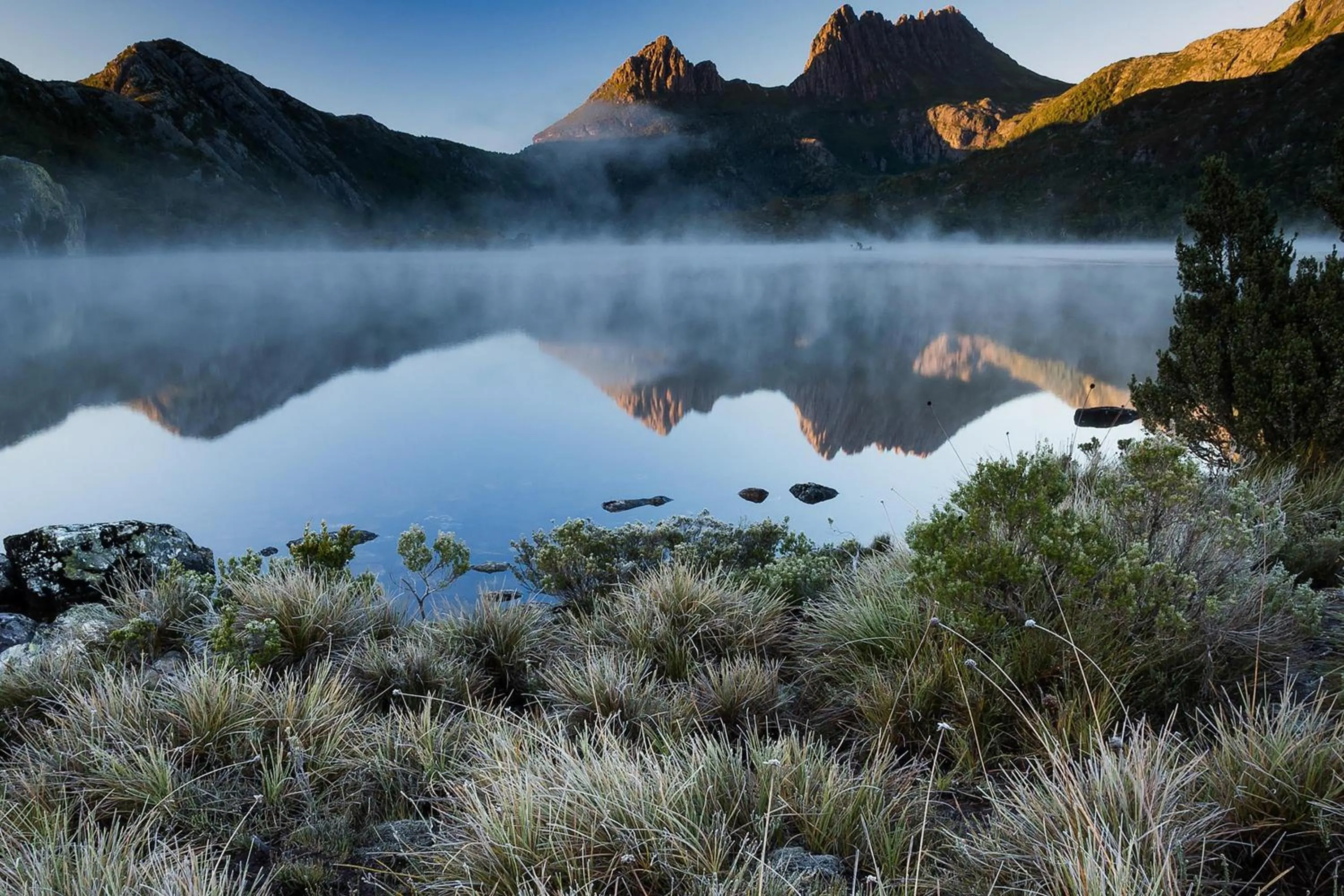 Natural landscape in Peppers Cradle Mountain Lodge