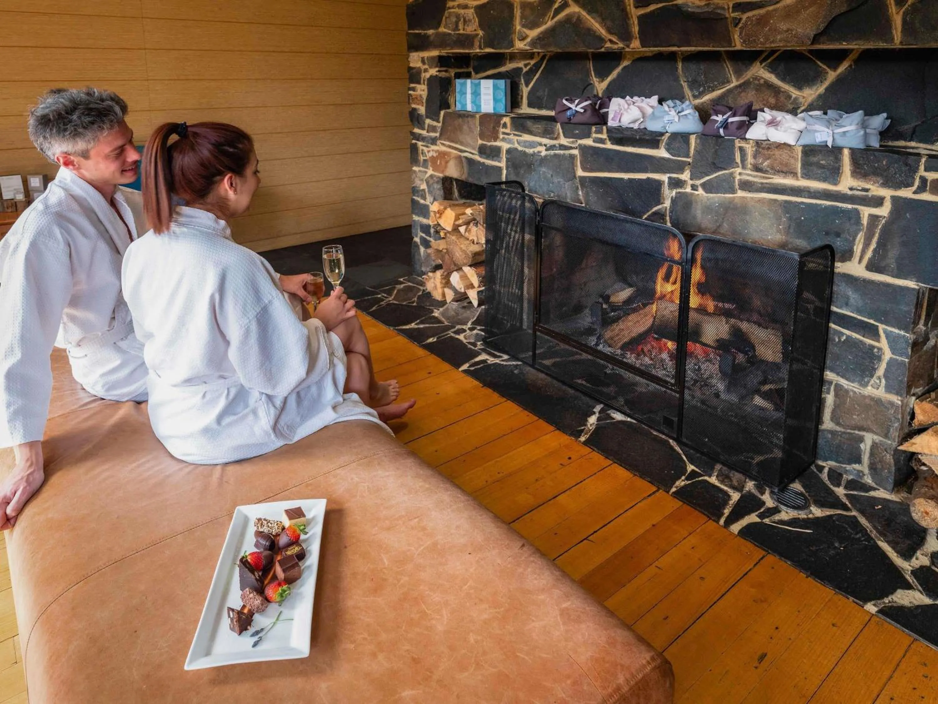 Property building in Peppers Cradle Mountain Lodge