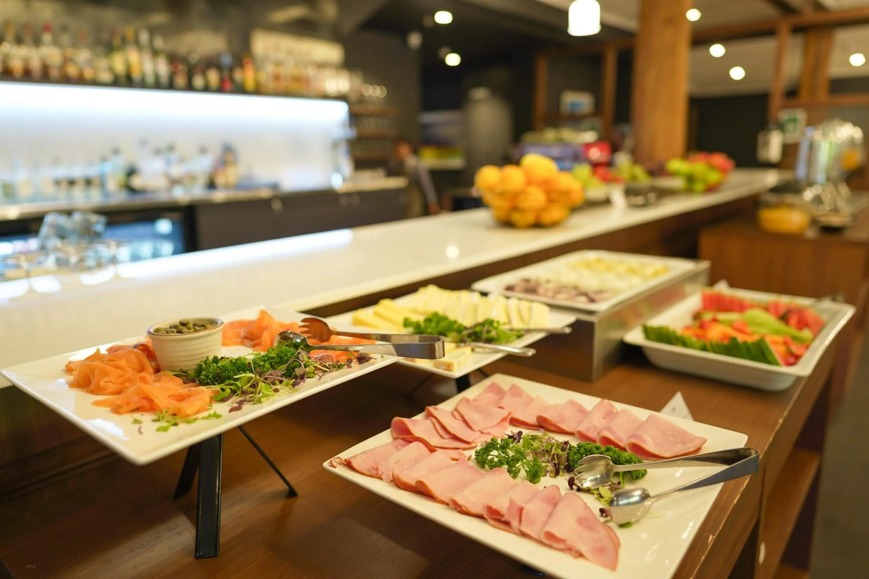 Food and drinks in Peppers Cradle Mountain Lodge