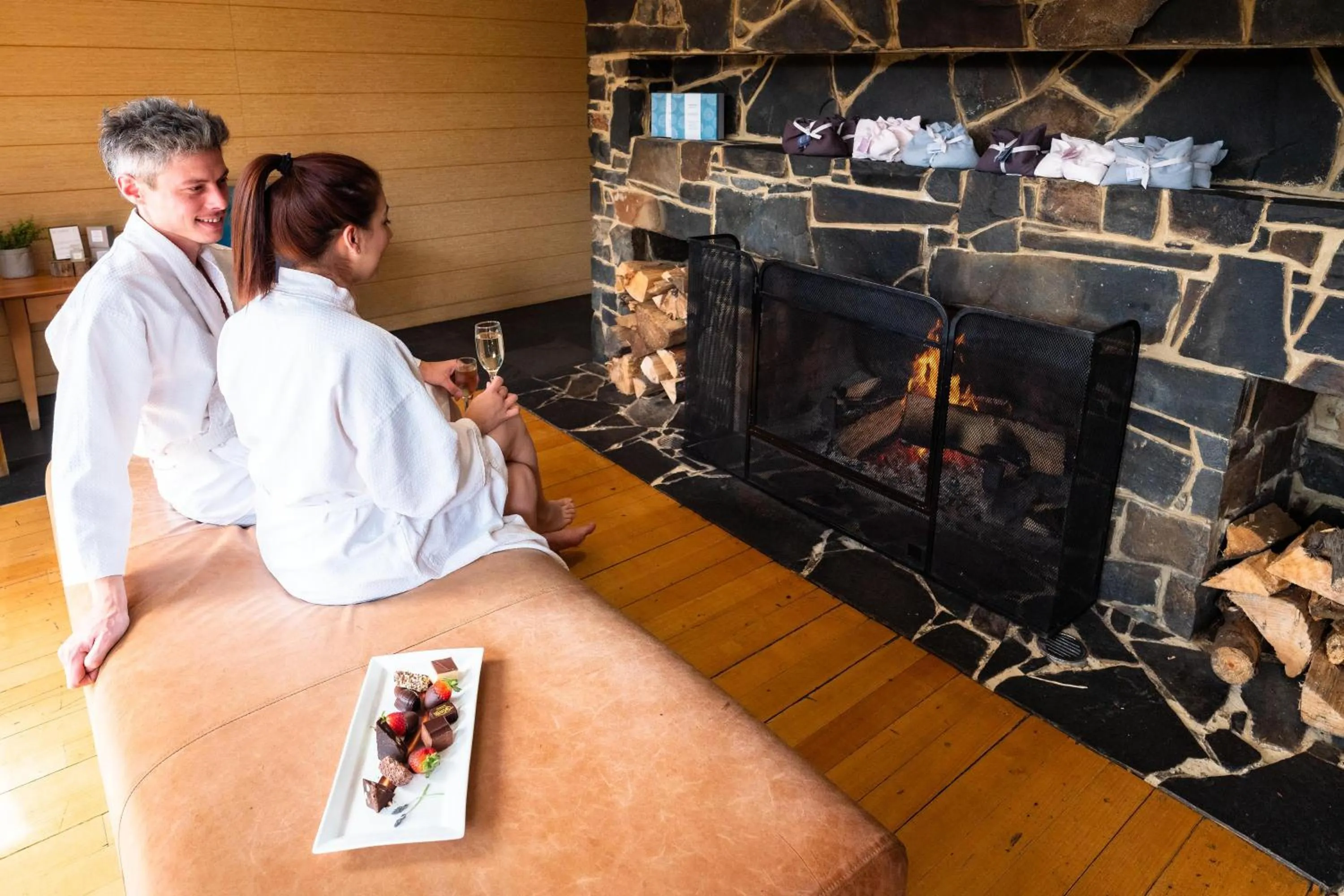 Spa and wellness centre/facilities in Peppers Cradle Mountain Lodge