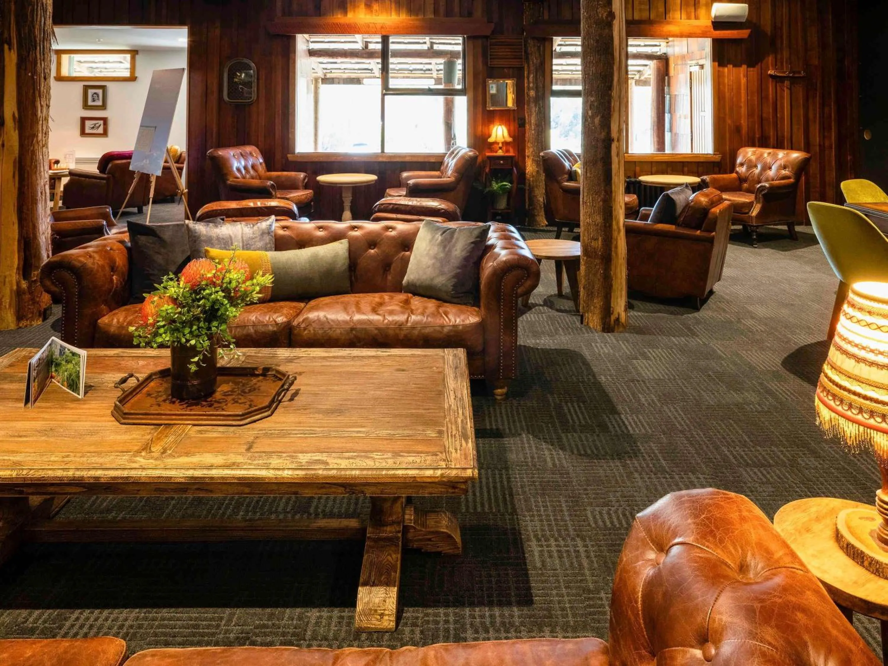 Property building in Peppers Cradle Mountain Lodge