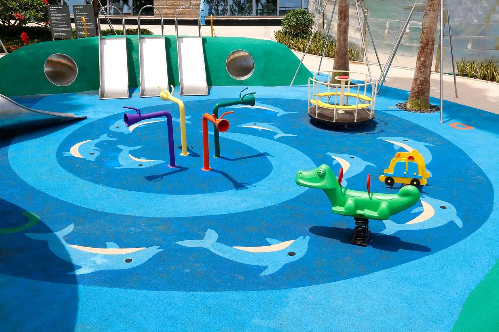 Children play ground in Intercontinental Shenzhen Dameisha Resort by IHG