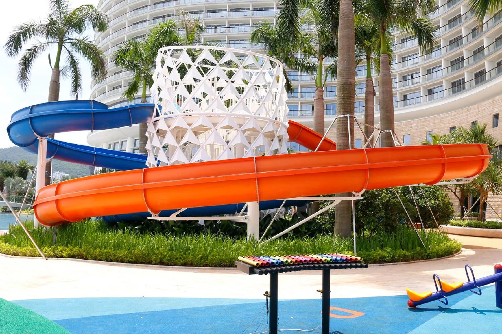 Children play ground in Intercontinental Shenzhen Dameisha Resort by IHG