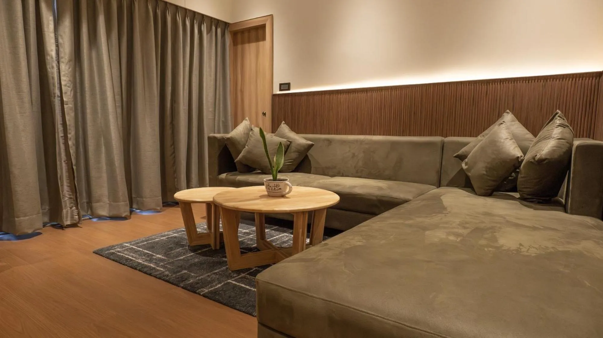 Seating area in The Cindrella Hotel