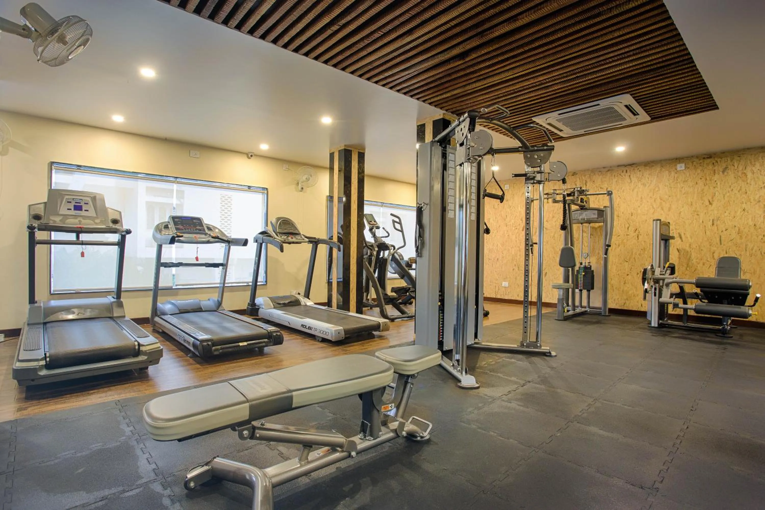 Fitness centre/facilities in The Cindrella Hotel