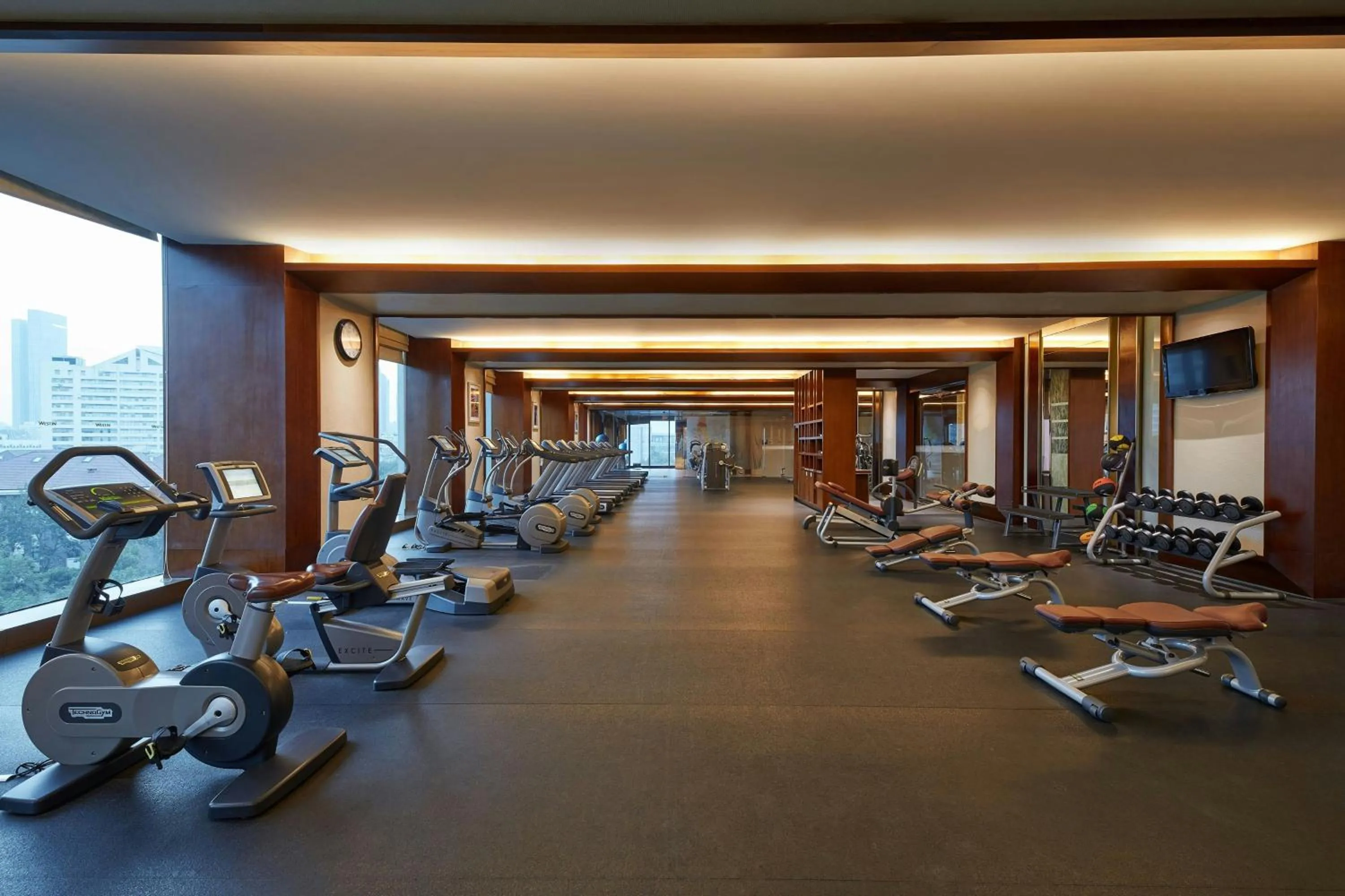 Fitness centre/facilities in The Westin Tianjin