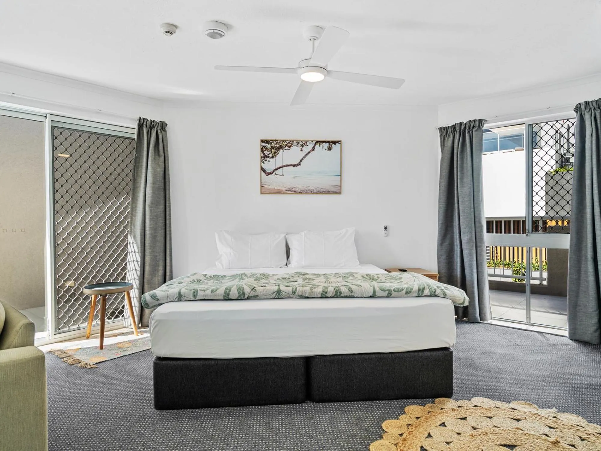 Bedroom, Bed in Markham Court