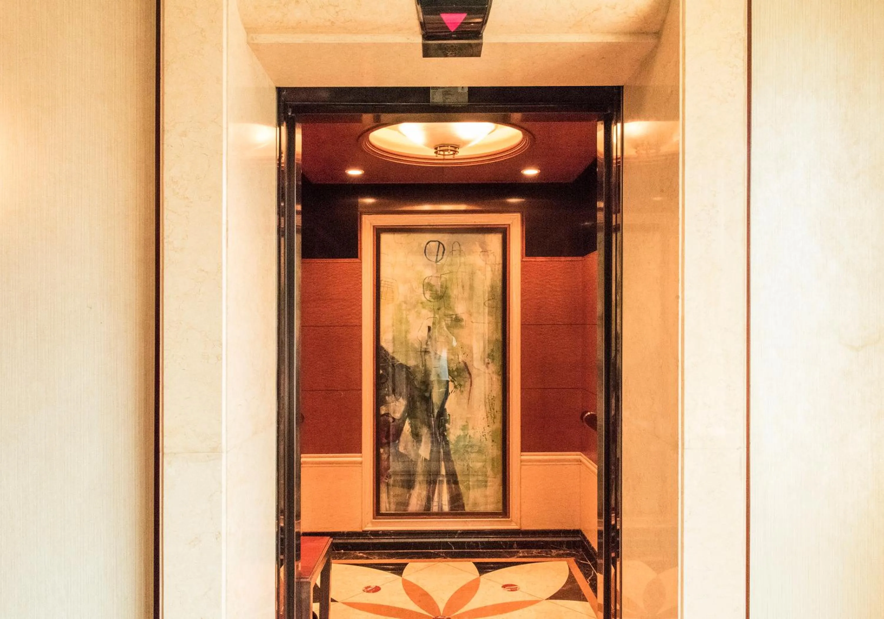 elevator in The Hongta Hotel, A Luxury Collection Hotel, Shanghai