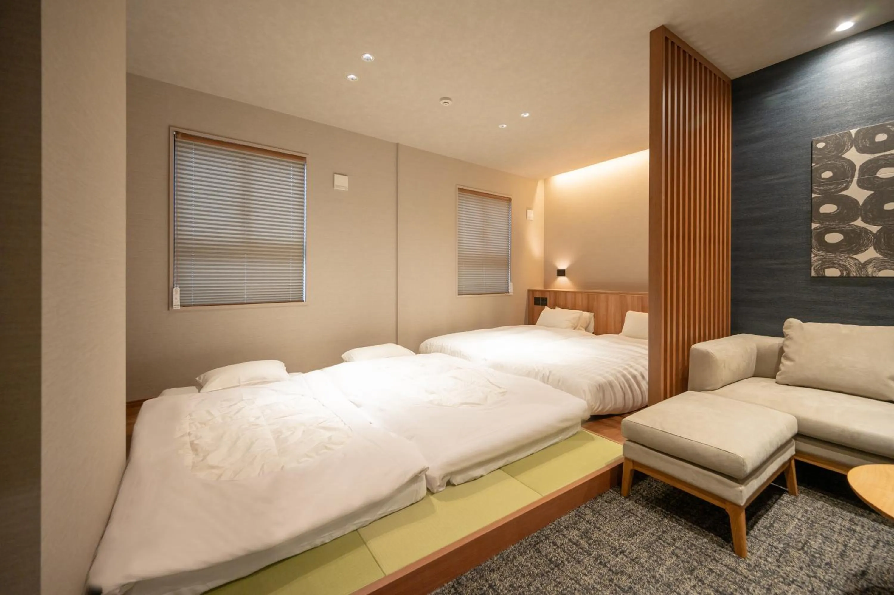 Bed in Hotel A'bant Shizuoka