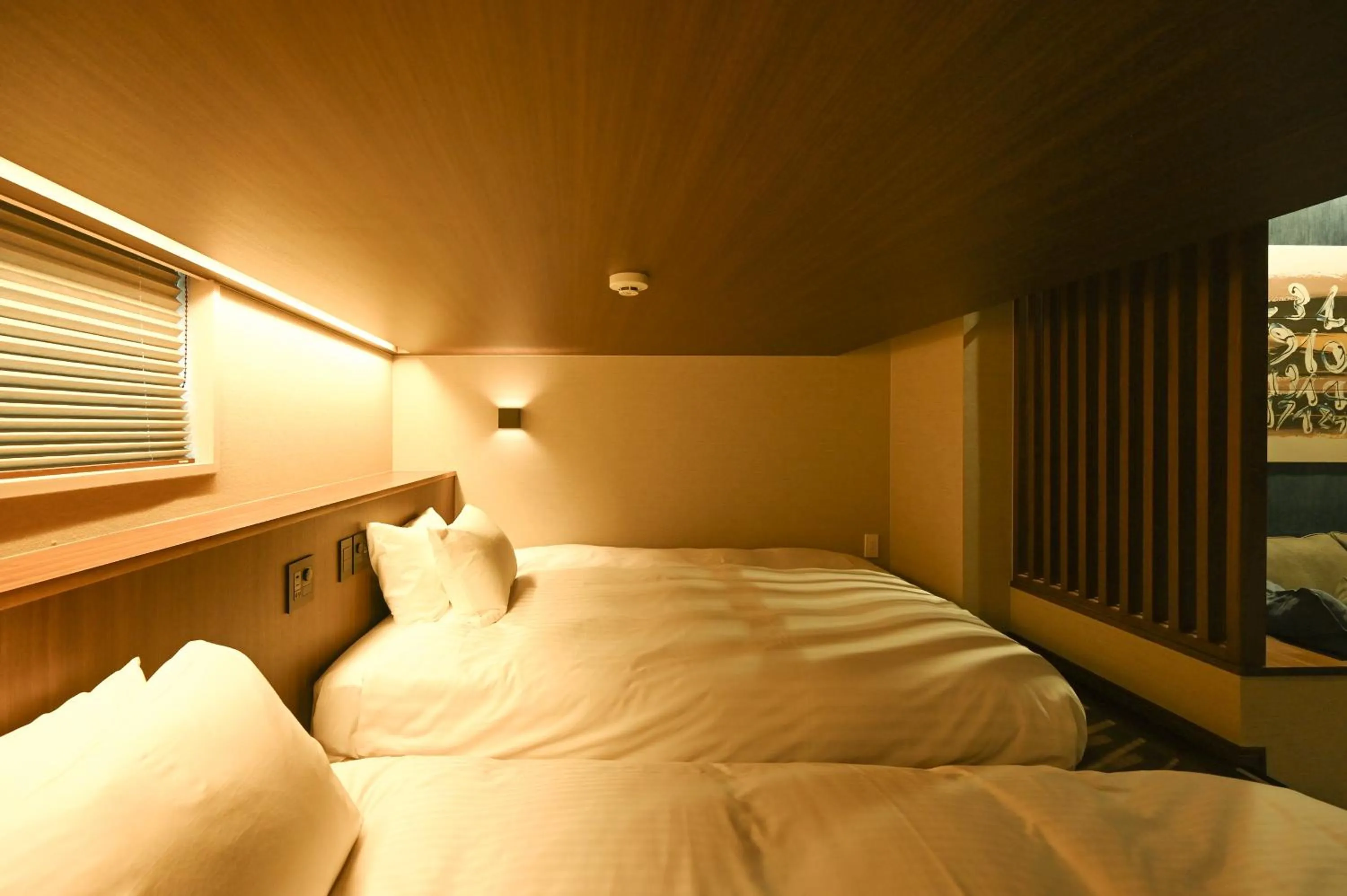 Bed in Hotel A'bant Shizuoka