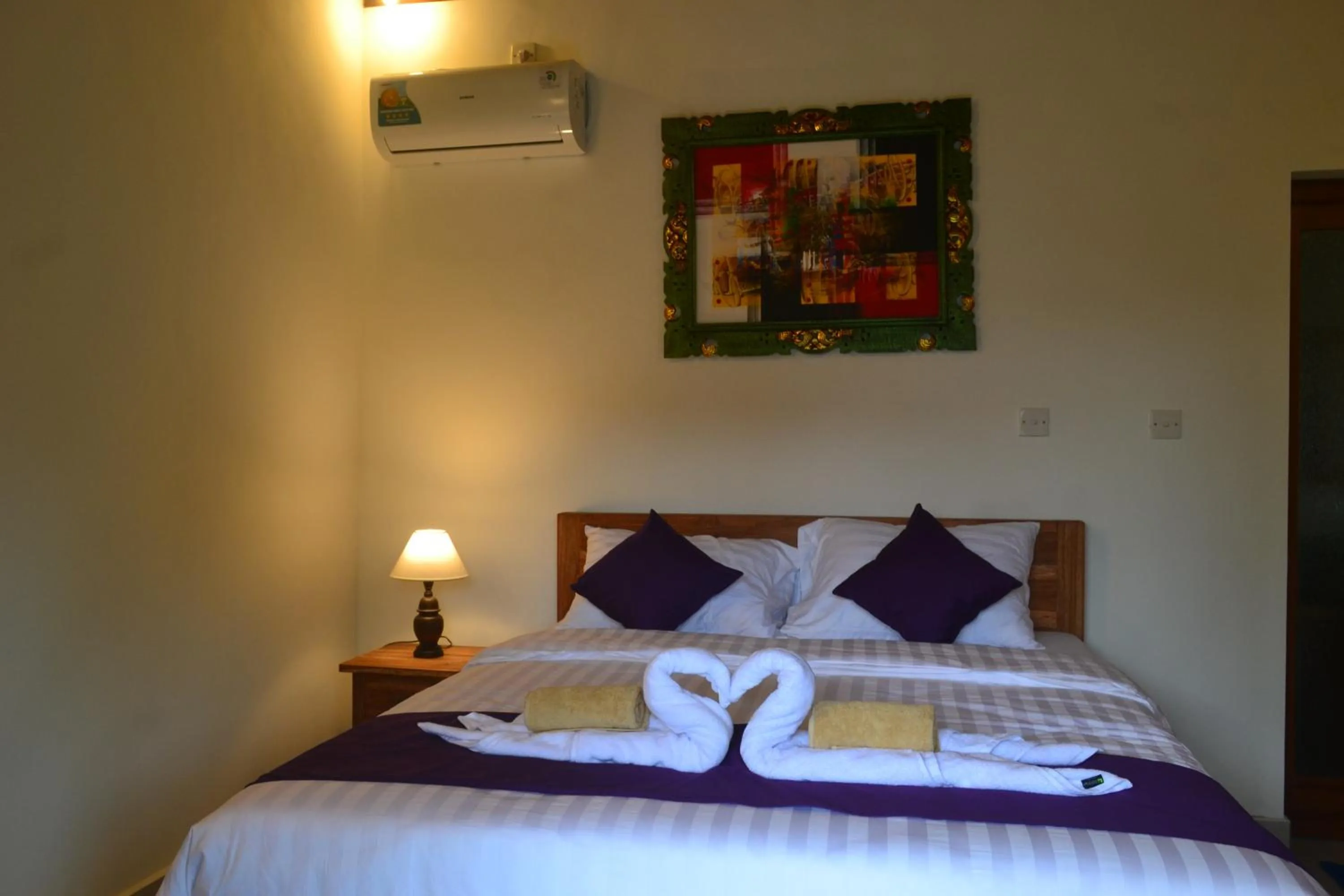 Bed in Buda Cottage Ubud