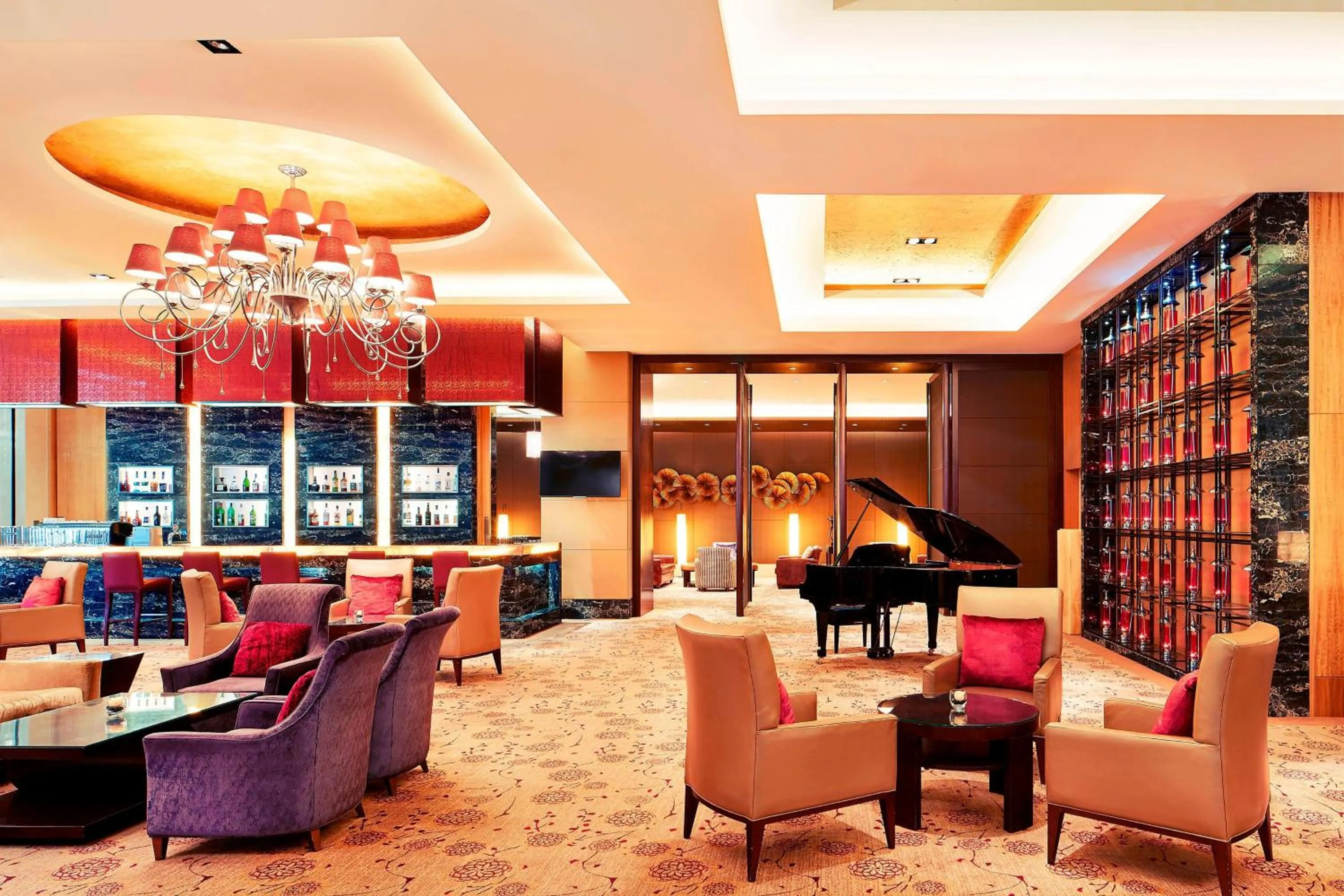 Lobby or reception in Sheraton Wuxi Binhu Hotel