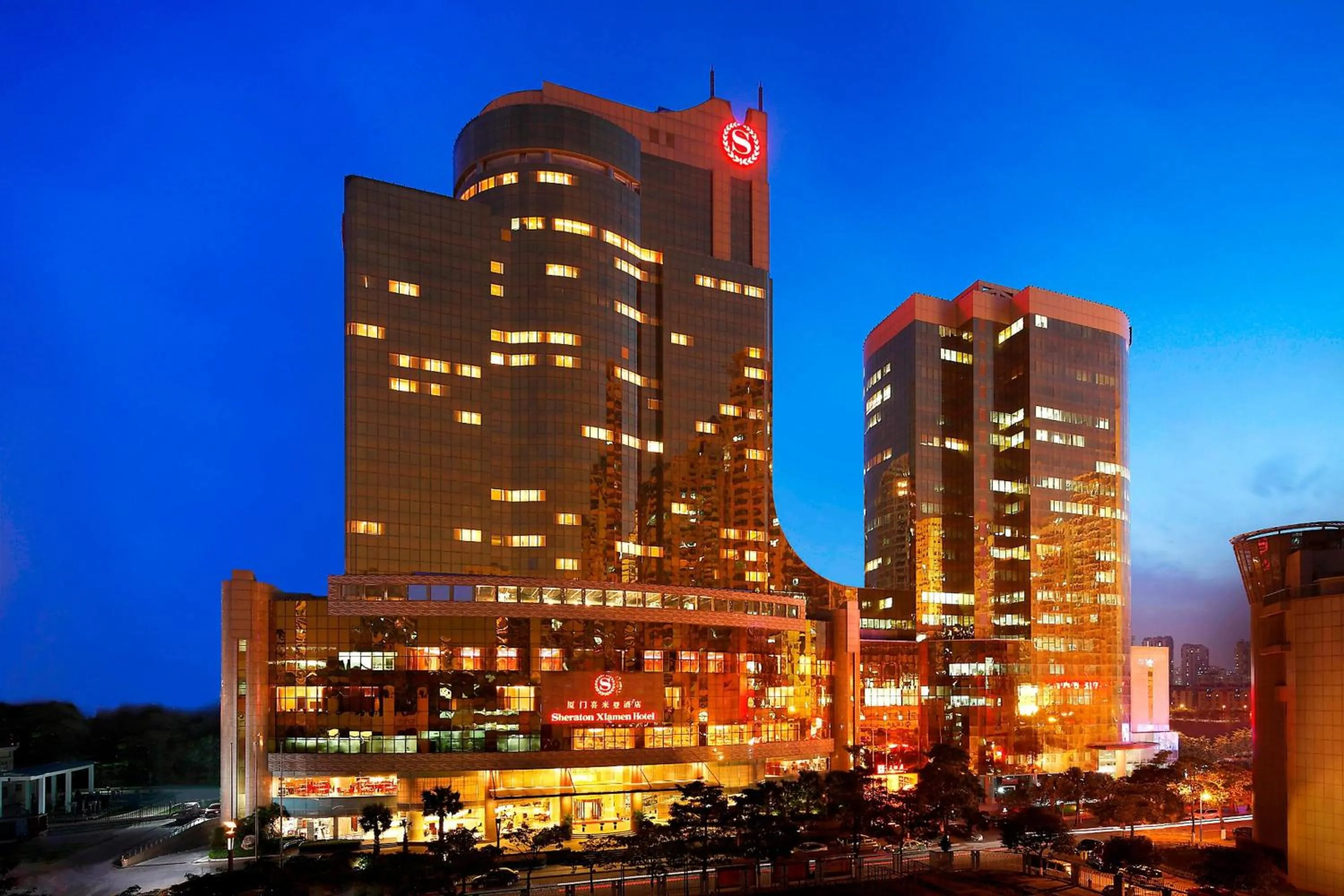 Property building in Sheraton Xiamen Hotel