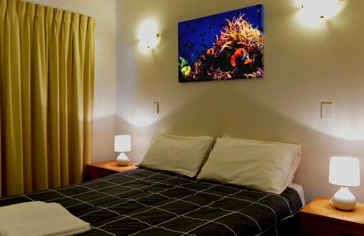 Bed in Waterfront Terraces