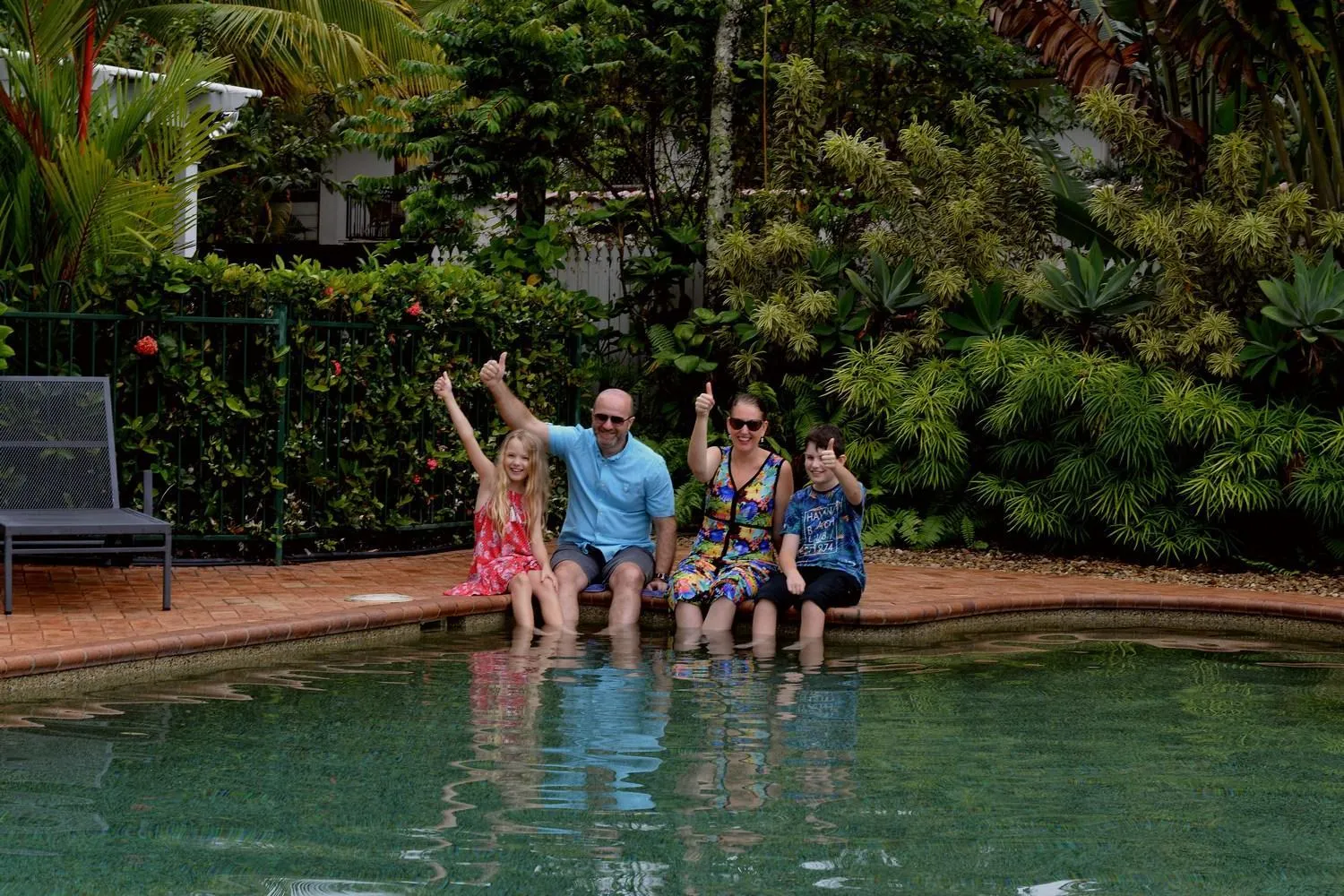 Swimming pool in Waterfront Terraces