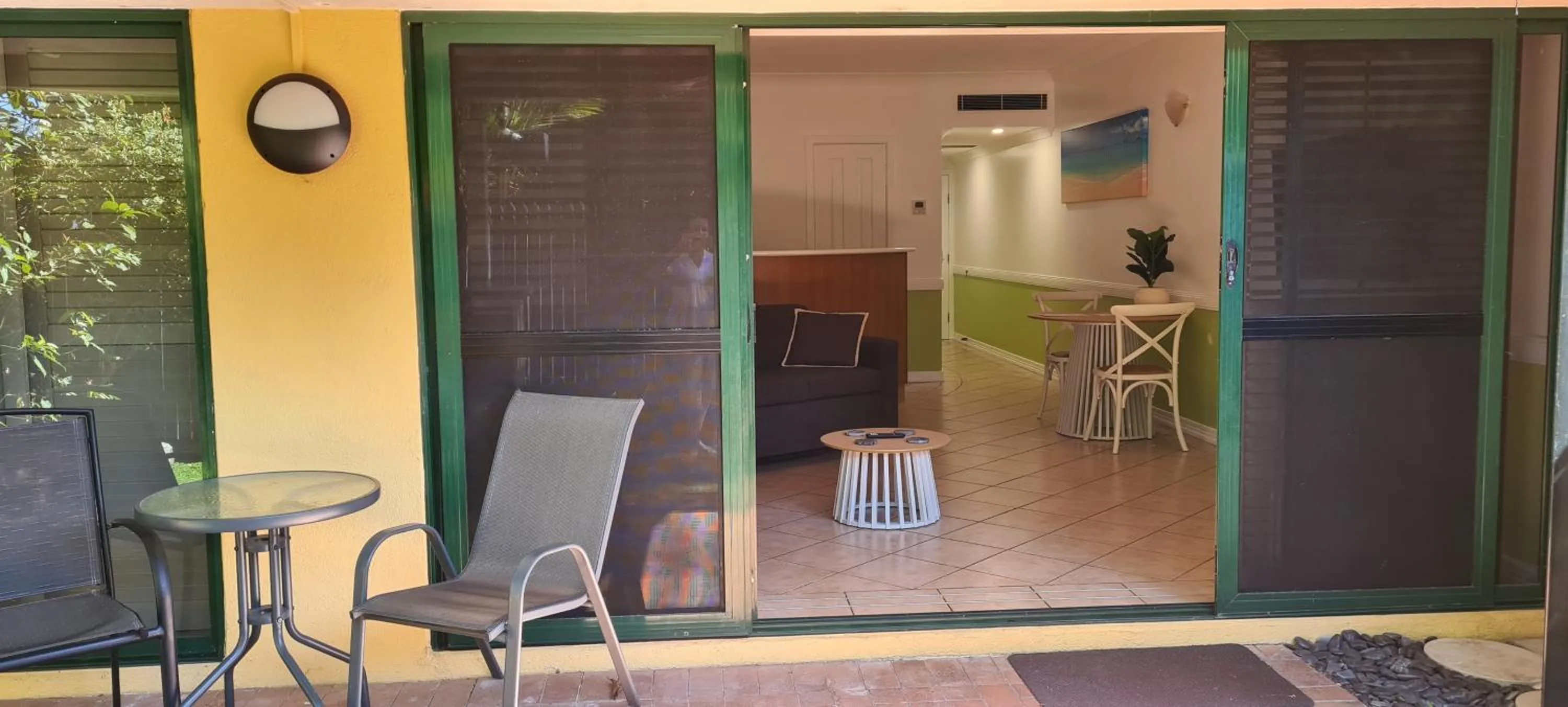 Patio in Waterfront Terraces