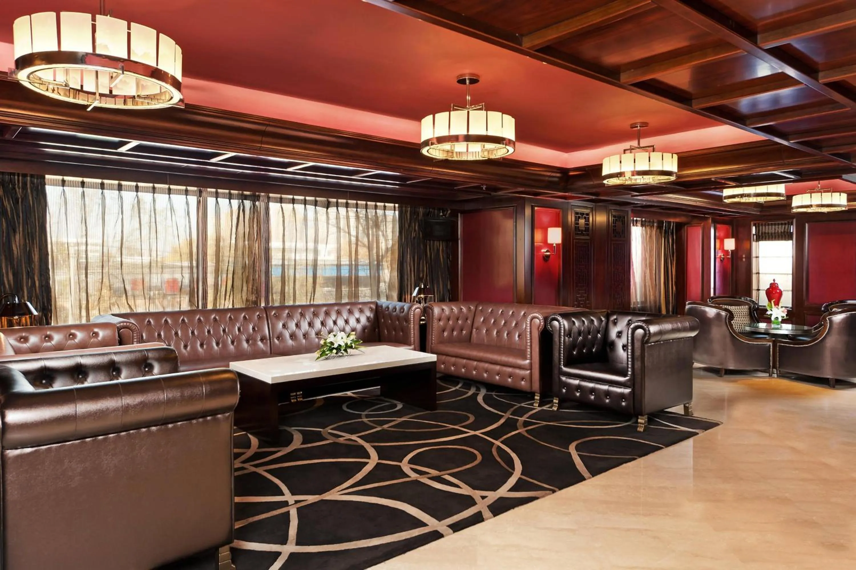Lounge or bar in Sheraton Xi'an Hotel