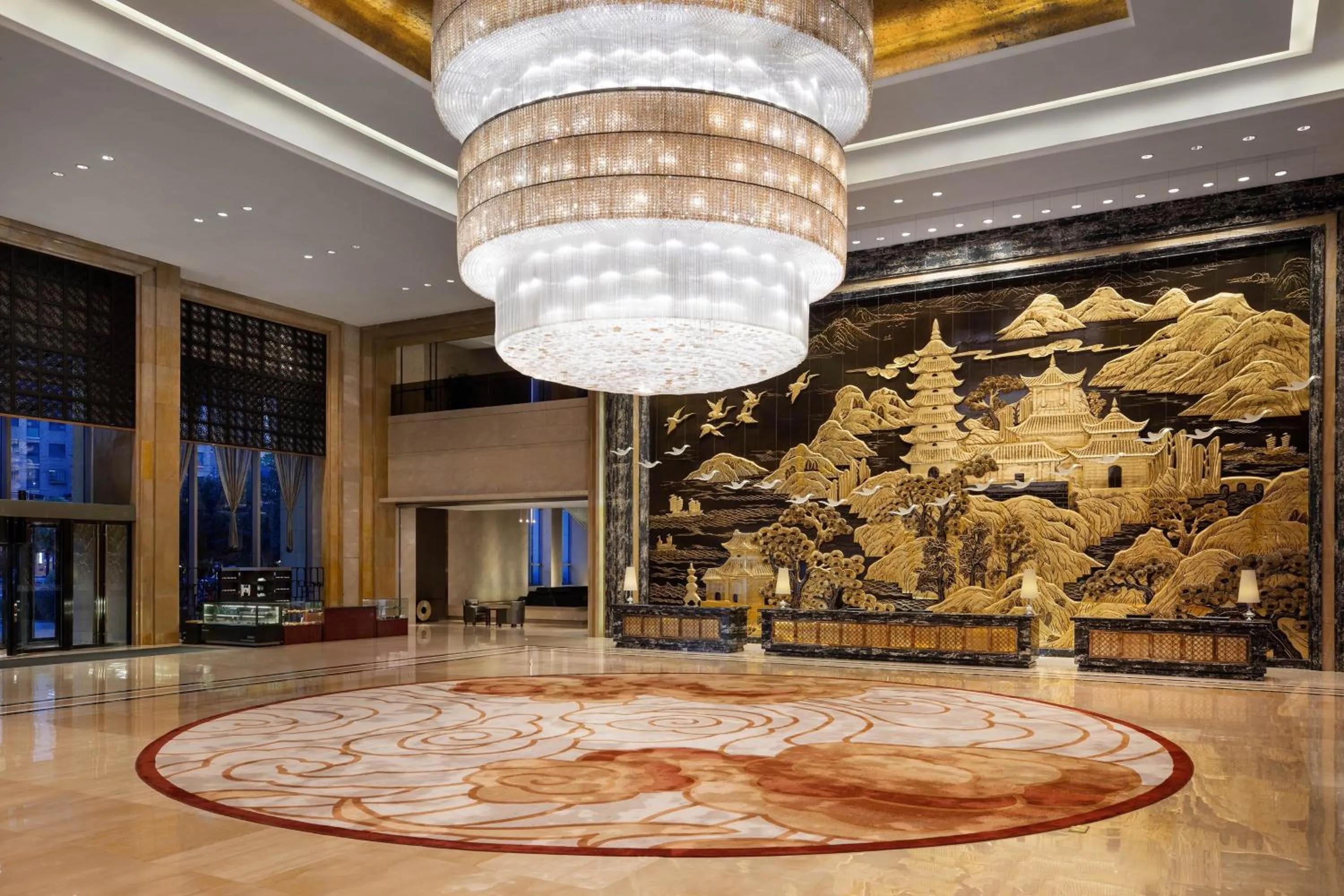 Lobby or reception in Sheraton Zhenjiang Hotel