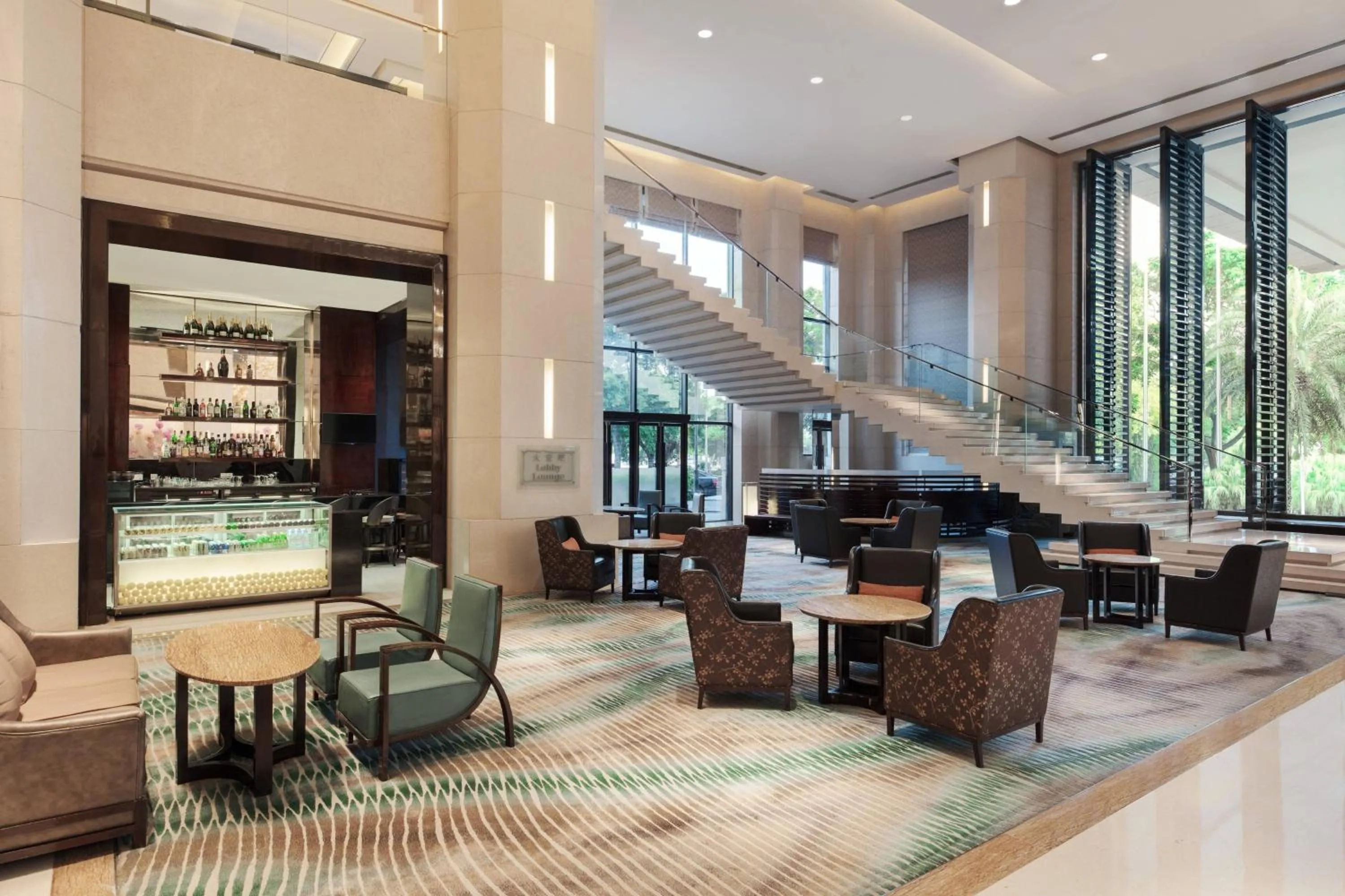 Lobby or reception in Sheraton Zhongshan Hotel