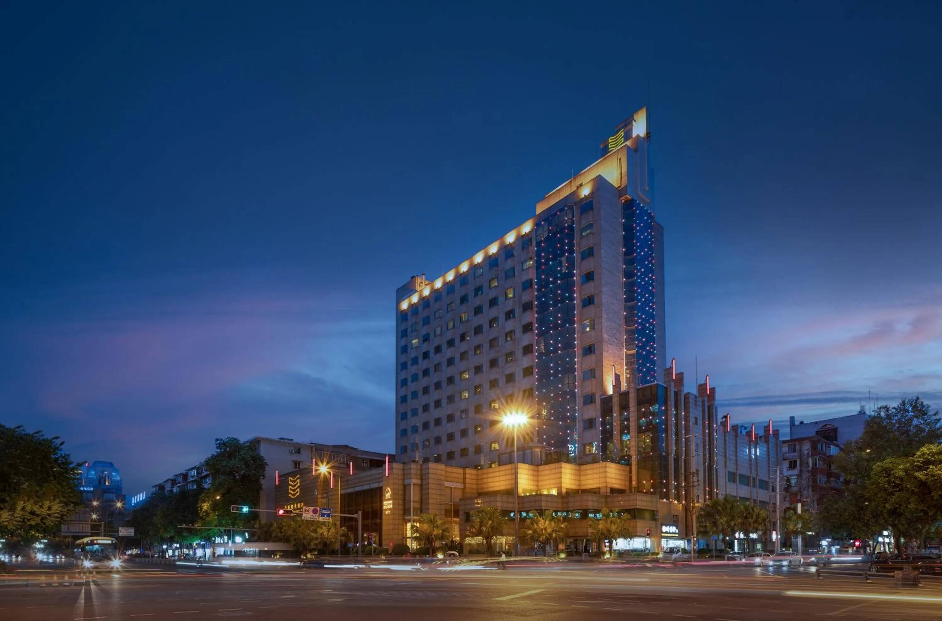 Property building in Chengdu Tianfu Sunshine Hotel