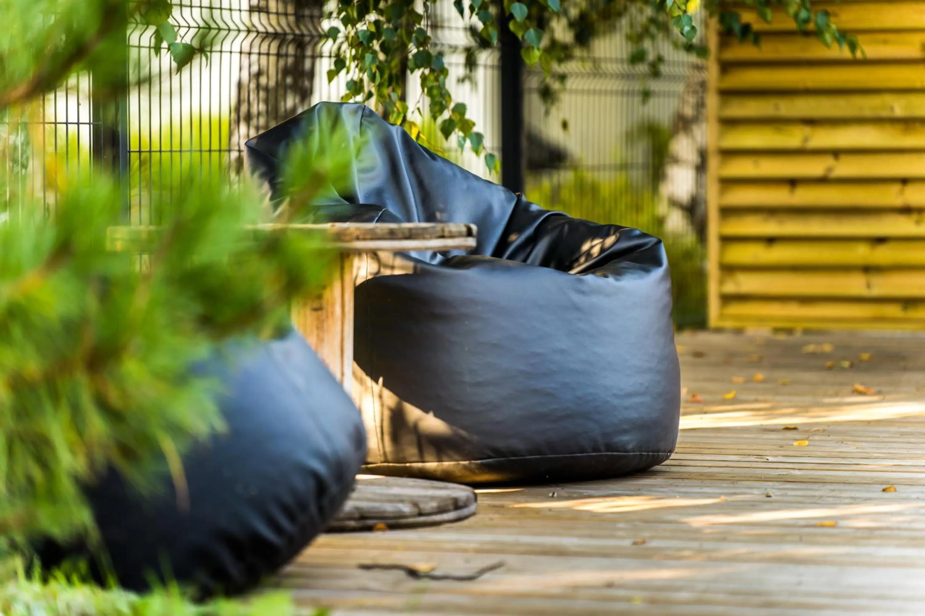Seating area in KOMFORTOWE DOMKI Brzozowa Przystań nad morzem we Władysławowie