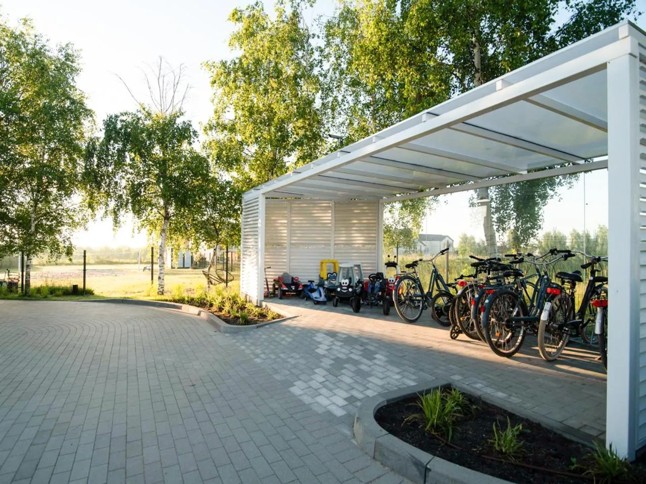 Spring in KOMFORTOWE DOMKI Brzozowa Przystań nad morzem we Władysławowie