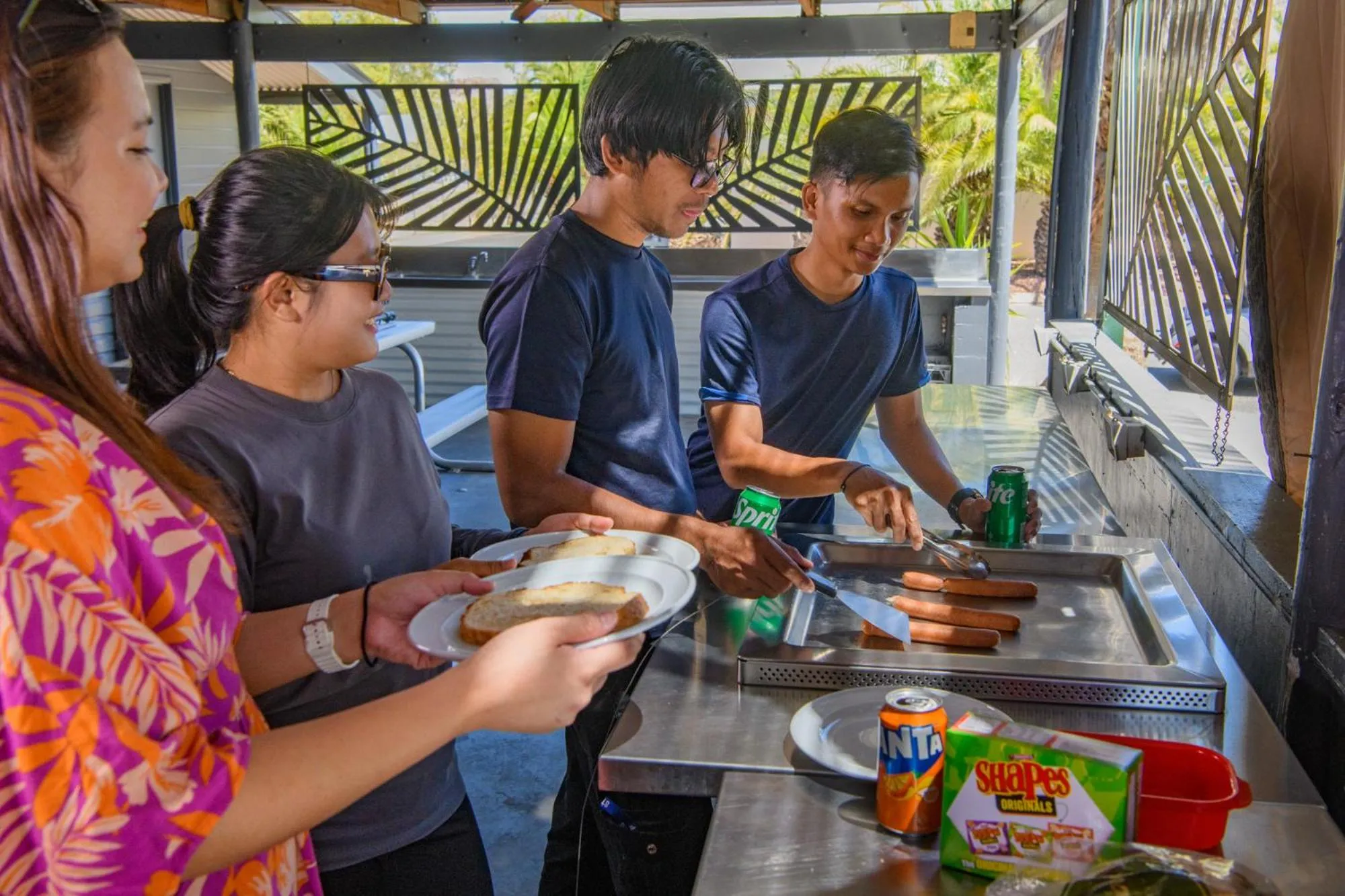 BBQ facilities in Desert Palms Alice Springs