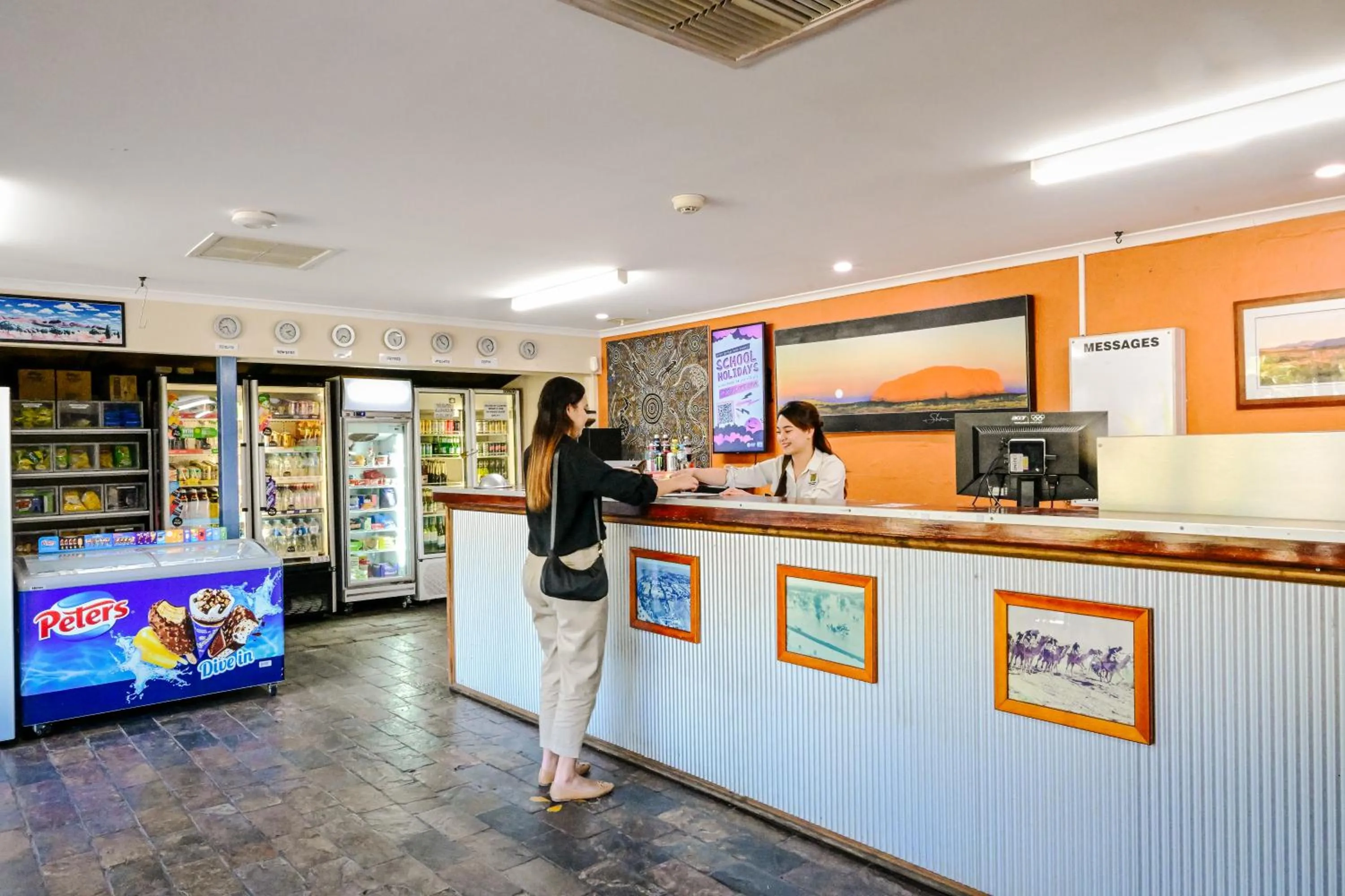 Lobby or reception in Desert Palms Alice Springs