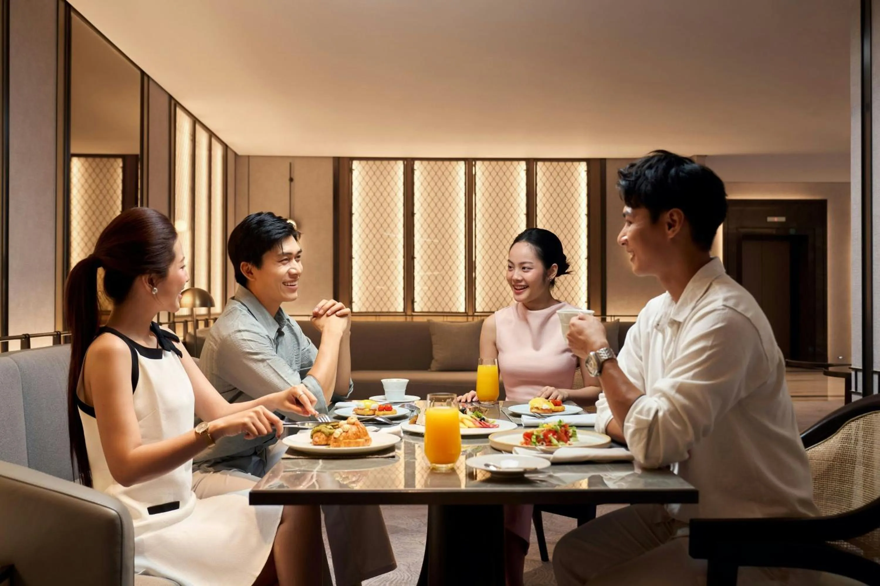 Breakfast in Sheraton Saigon Grand Opera Hotel