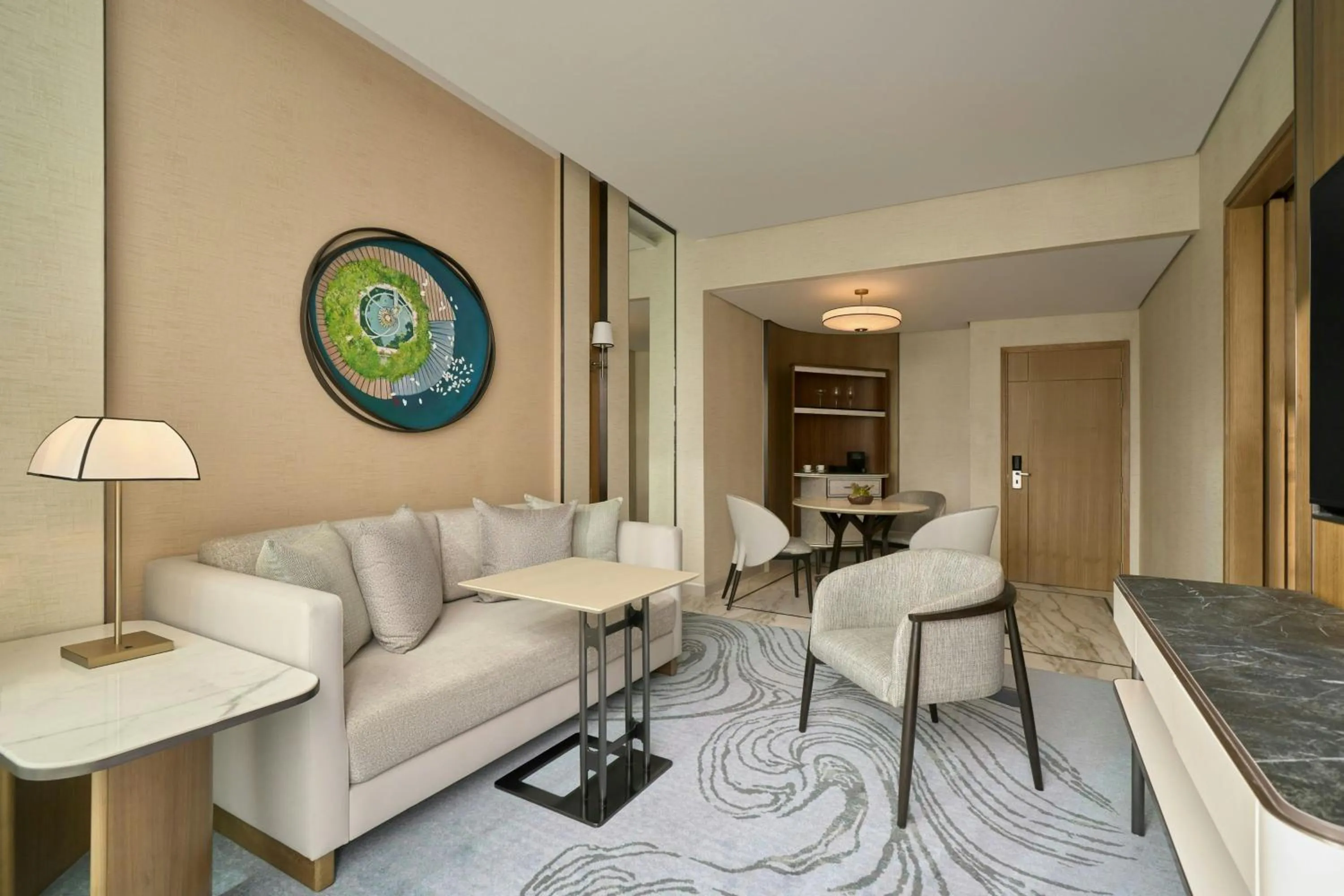 Living room in Sheraton Saigon Grand Opera Hotel