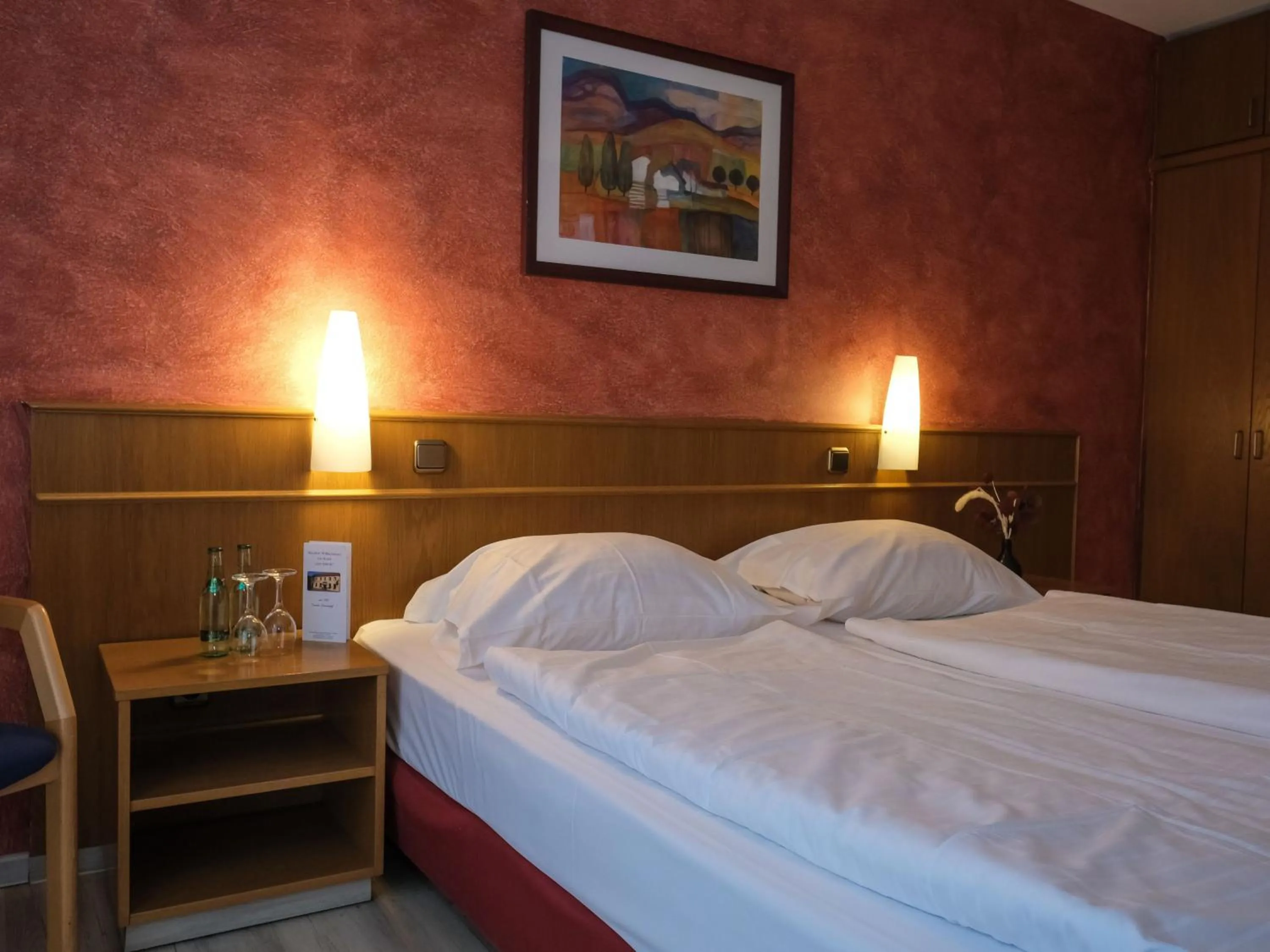 Bed in Hotel-Restaurant Zur Mühle