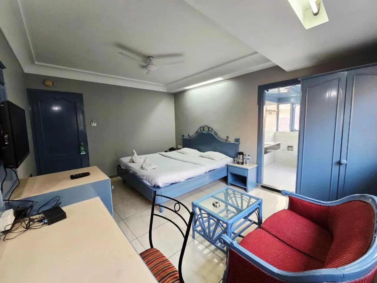 Bed in Park Palace Hotel