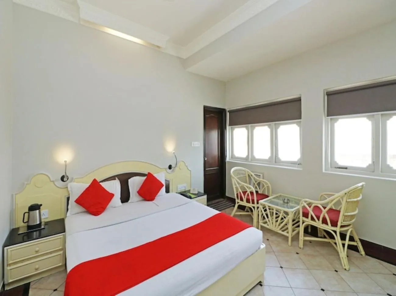 Bed in Park Palace Hotel