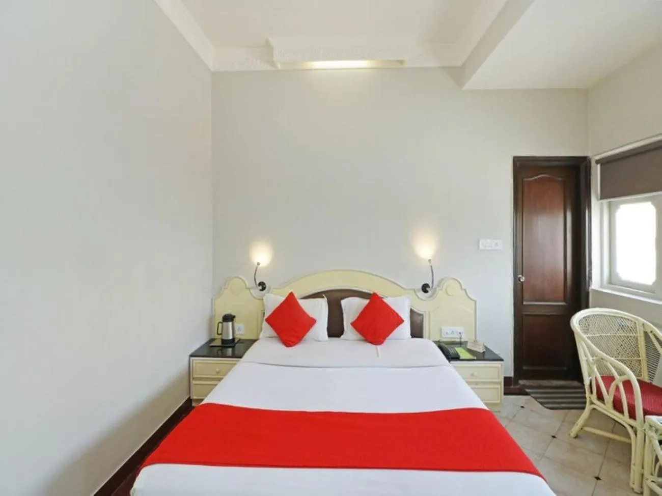 Bed in Park Palace Hotel