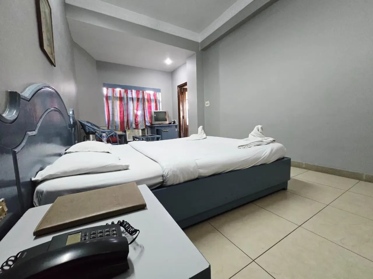 Bed in Park Palace Hotel