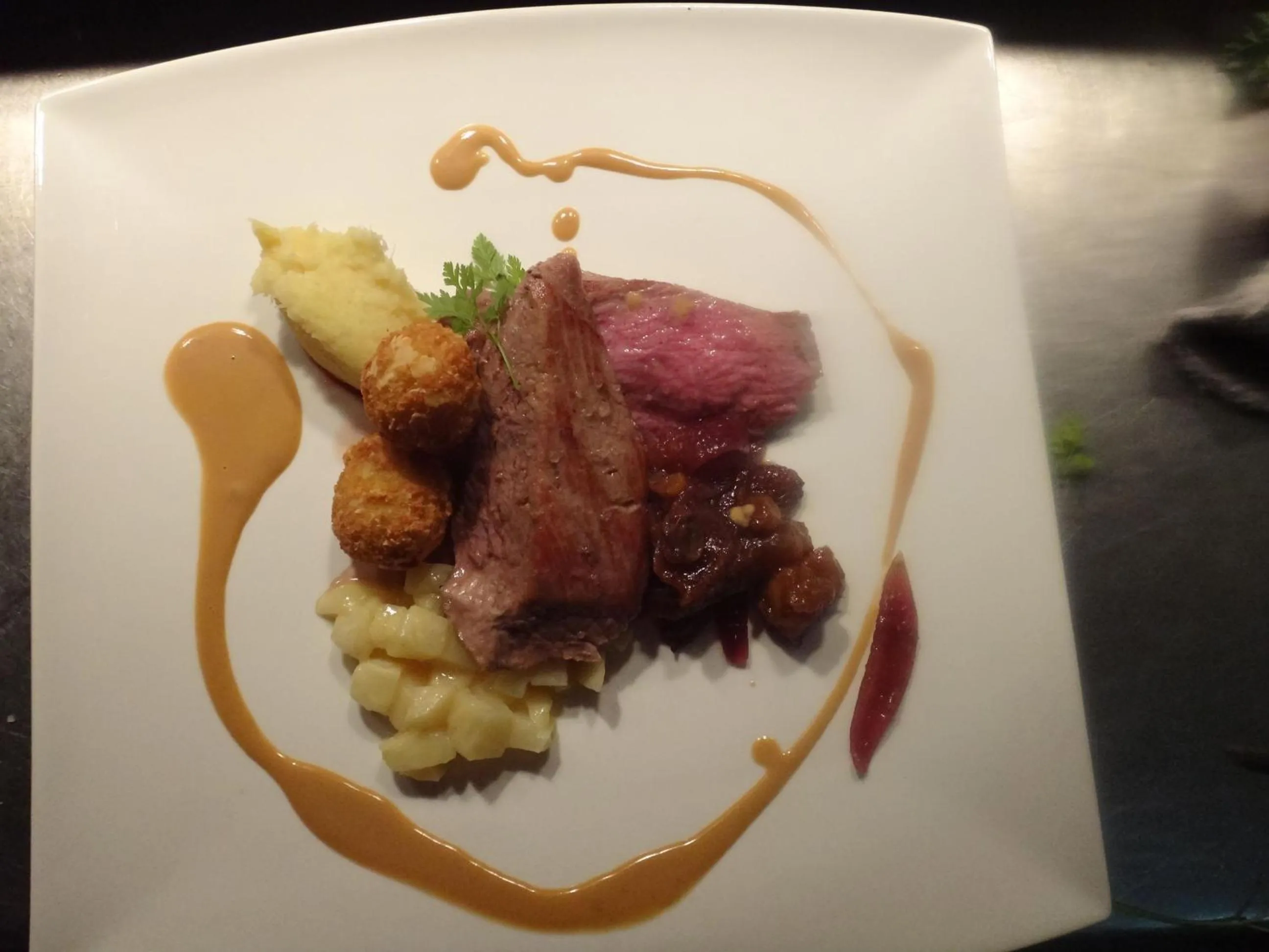 Food in De Post B&B Restaurant