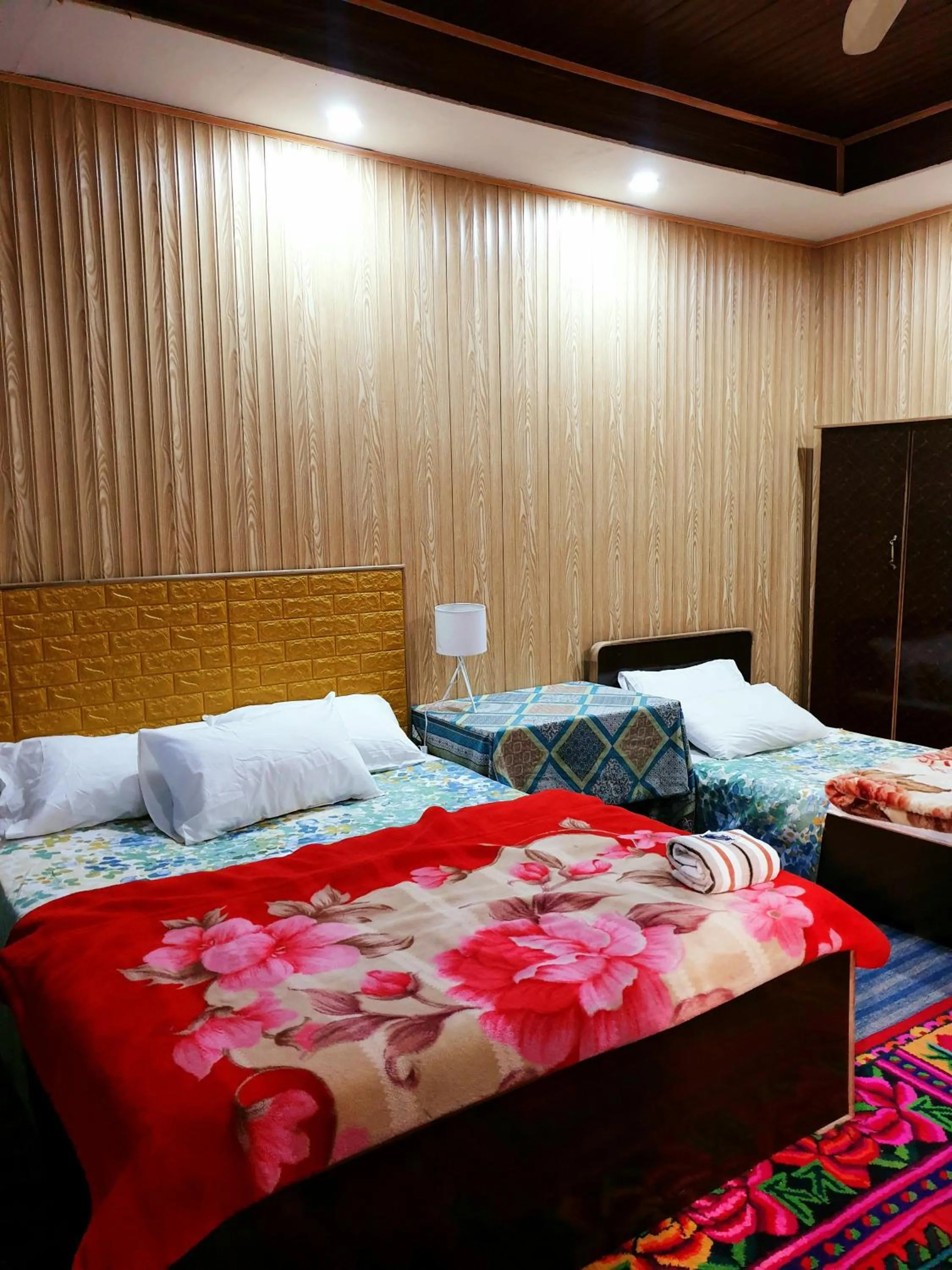 Bed in Hikal Guest House