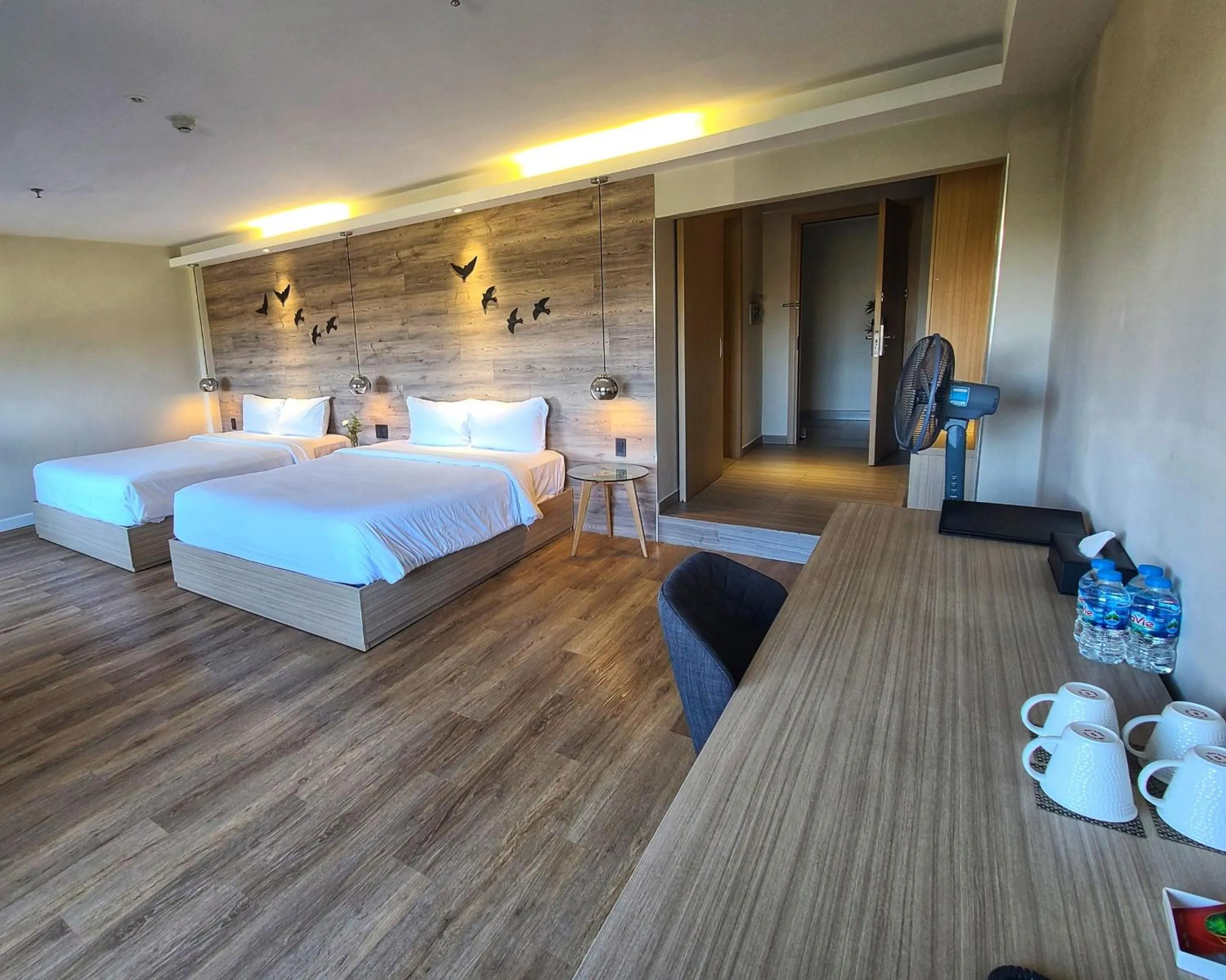 Bed in The Luxe Da Lat