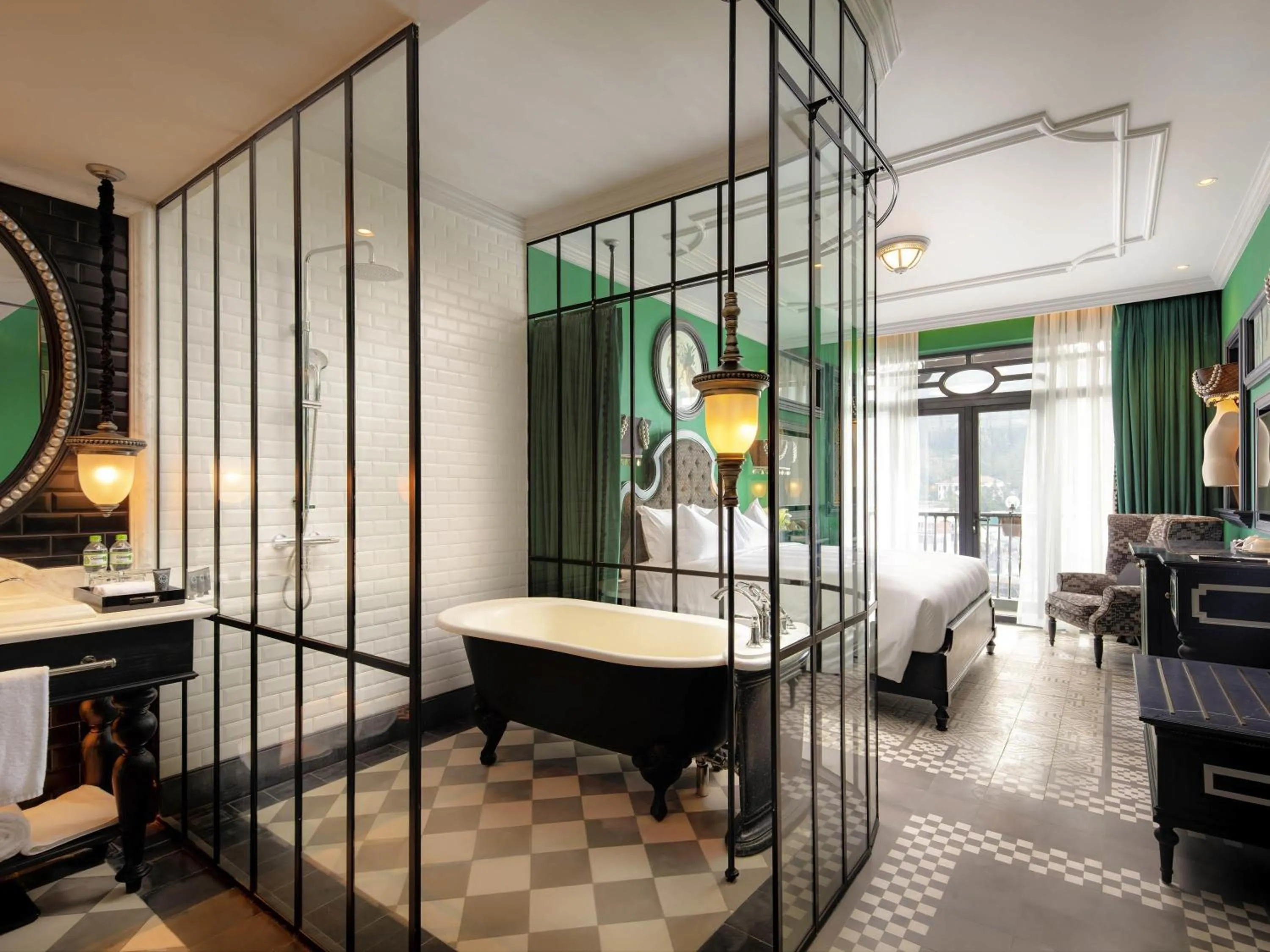 Bedroom in Hotel de la Coupole - MGallery