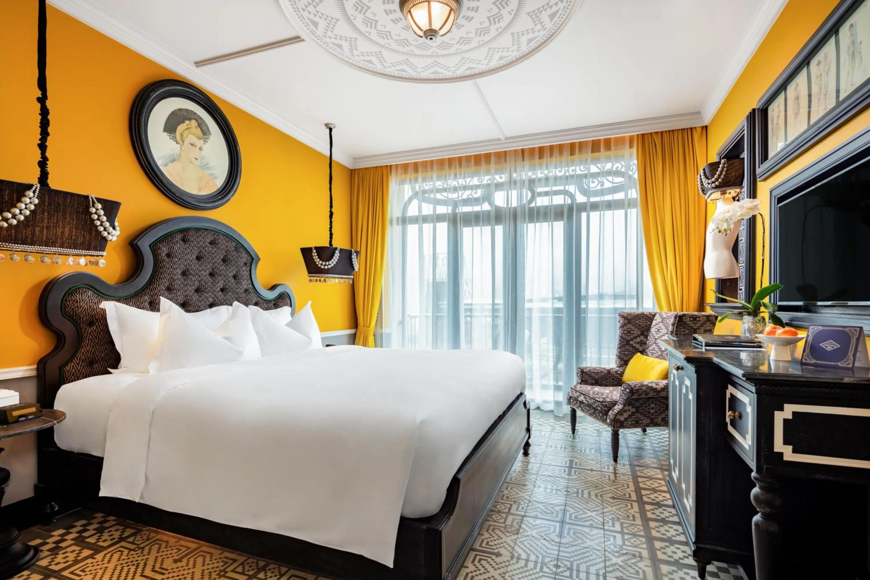 Bedroom, Bed in Hotel de la Coupole - MGallery