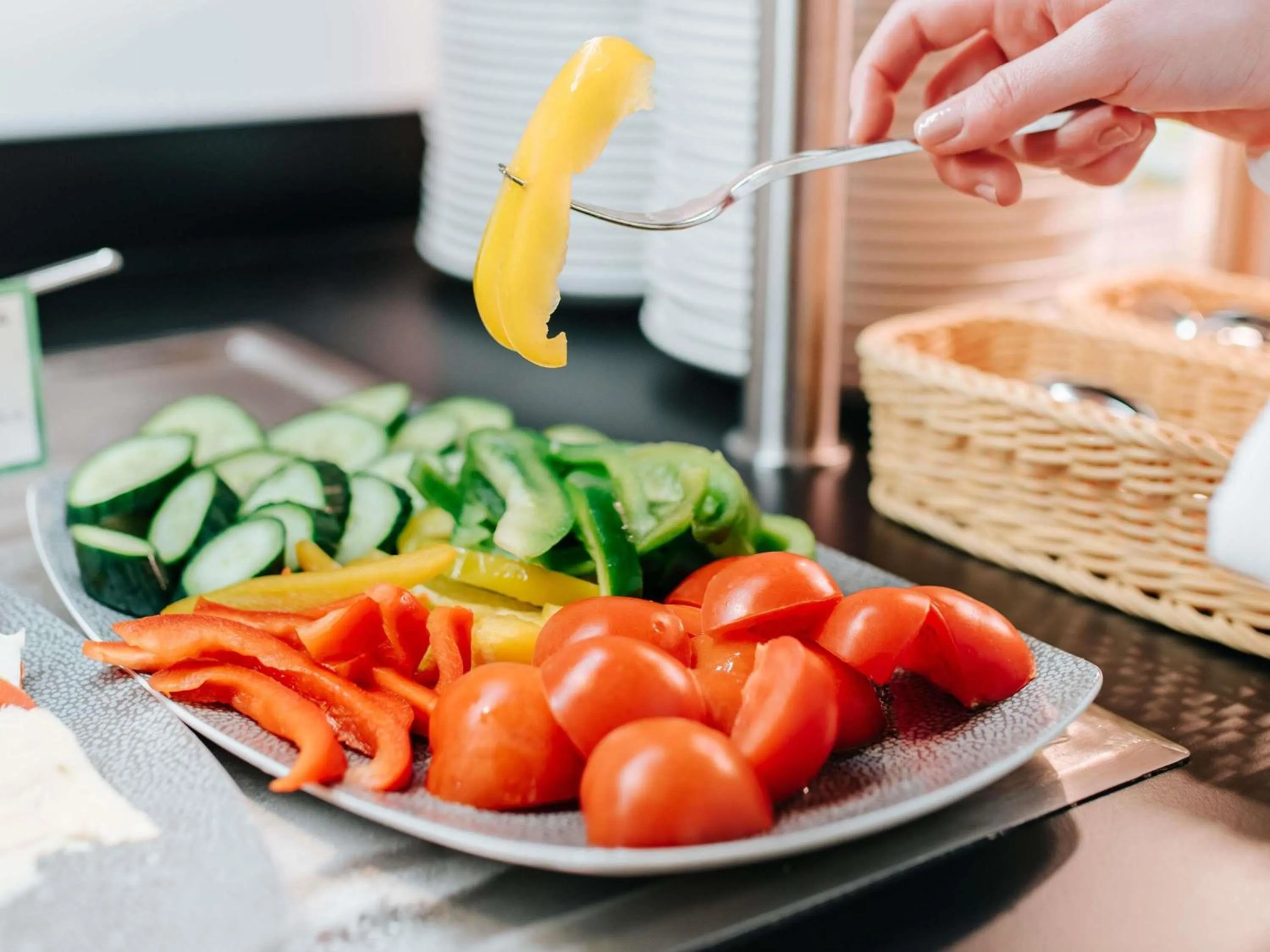 Breakfast in ibis Styles Wien Messe Prater