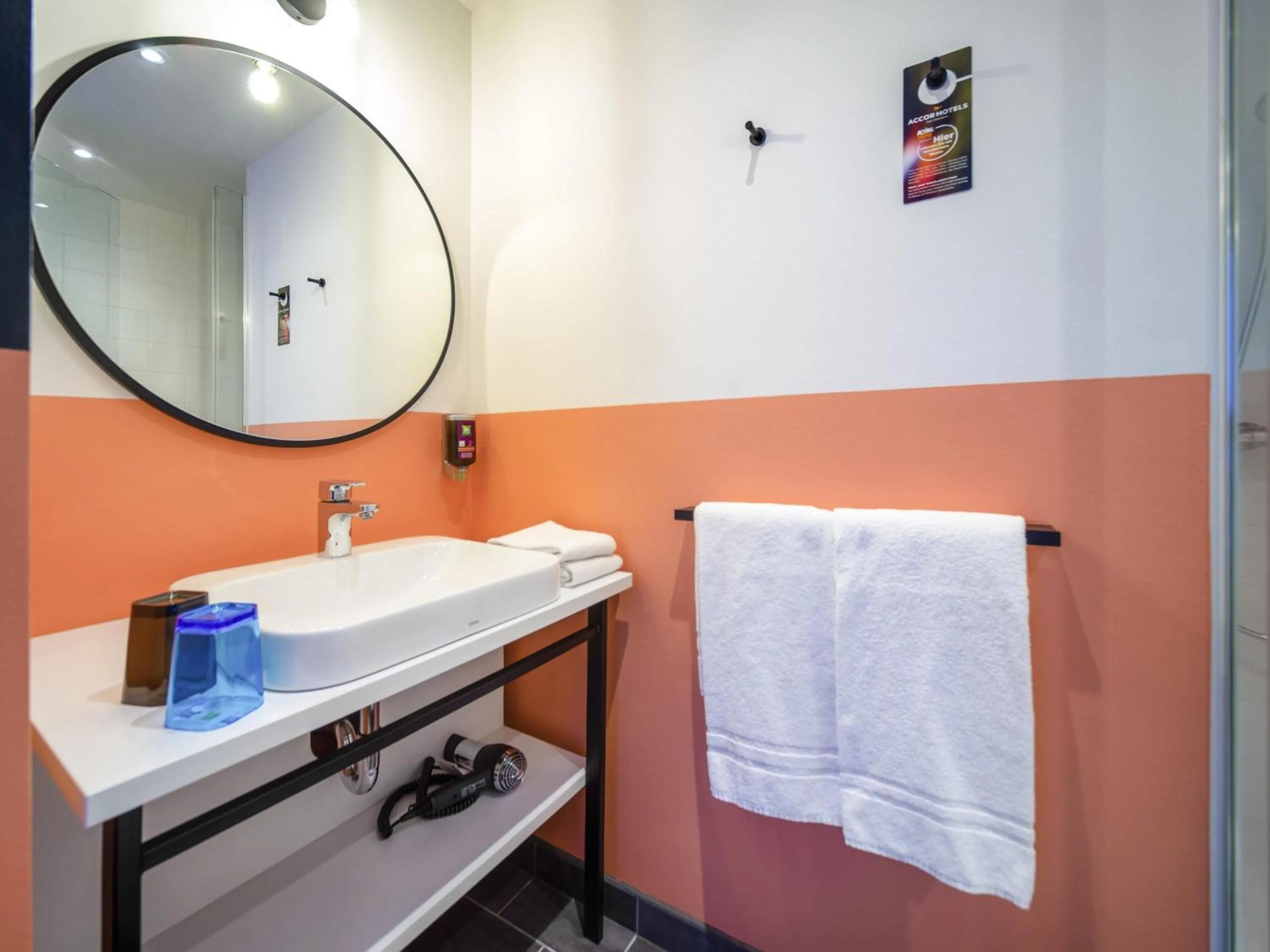 Bedroom in ibis Styles Wien Messe Prater