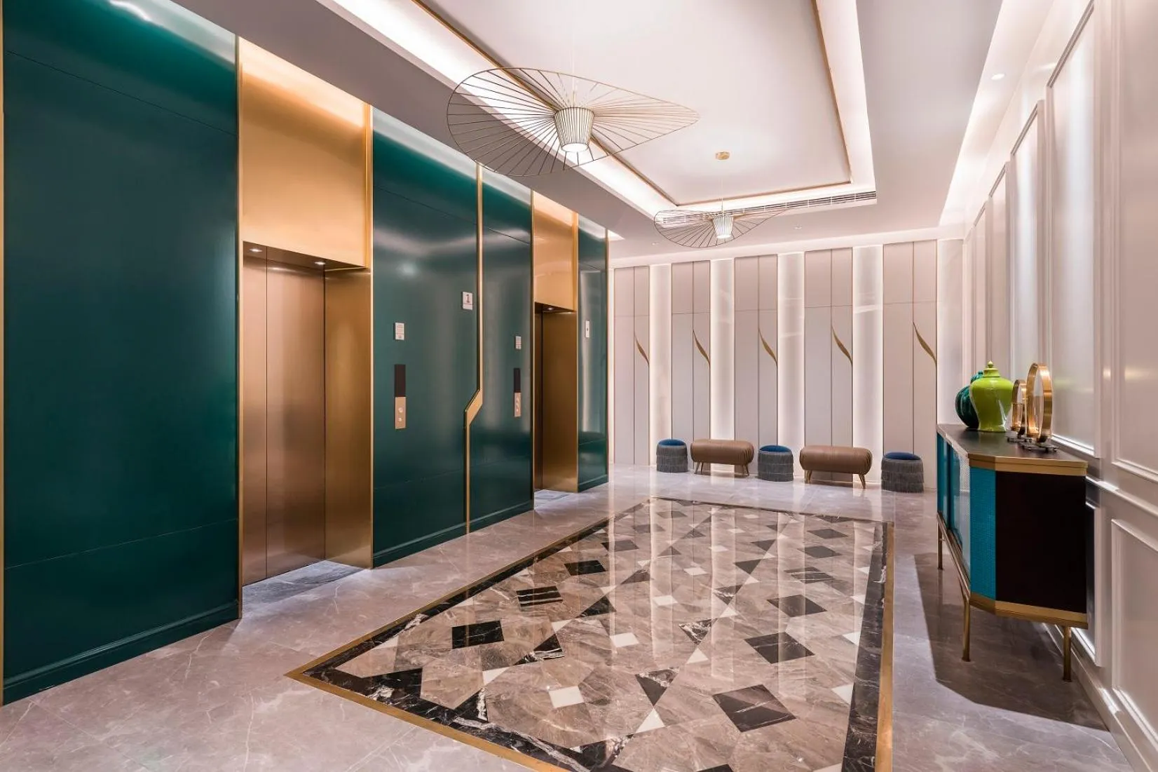 Decorative detail in Mercure Shanghai Yu Garden On the Bund - 5 mins taxi to Nanjing Road and Bund