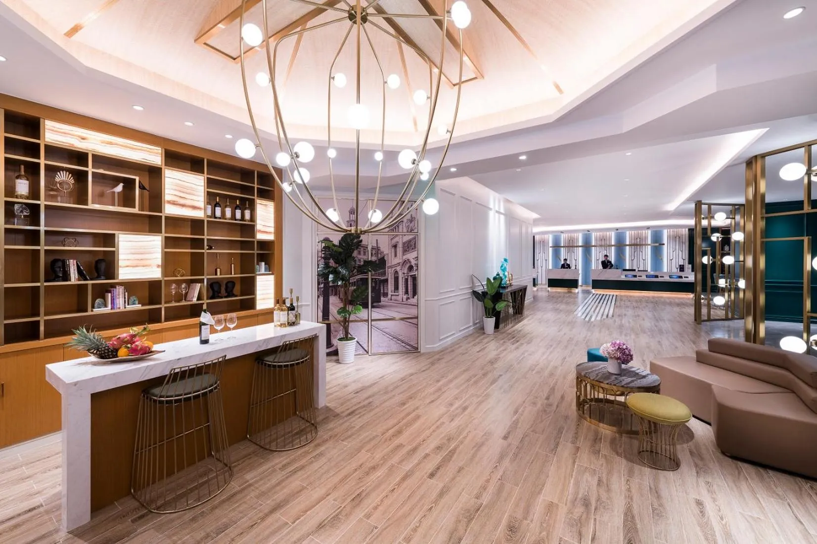 Decorative detail in Mercure Shanghai Yu Garden On the Bund - 5 mins taxi to Nanjing Road and Bund